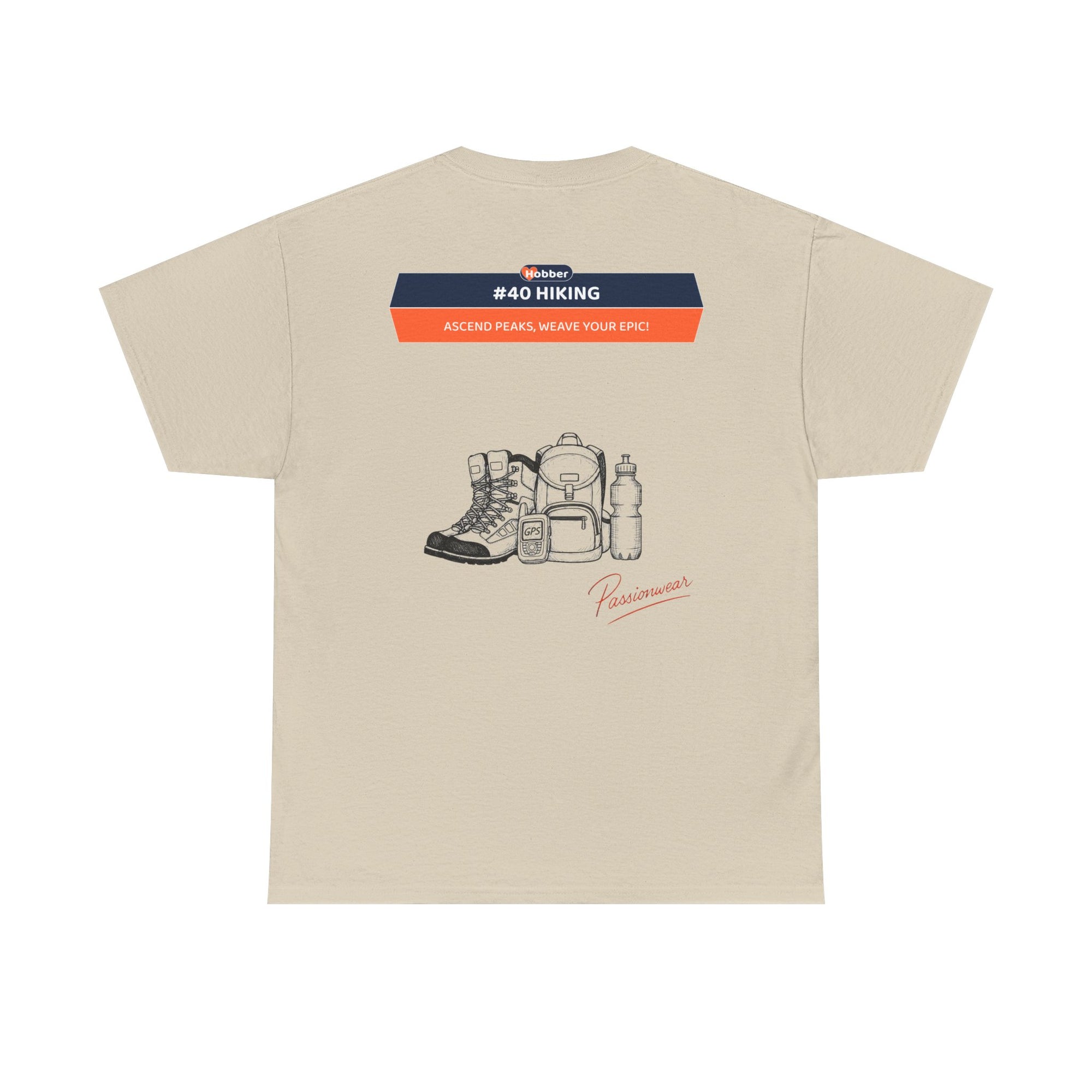 Hobber Unisex Sports & Adventure T-Shirt, #40 Hiking
