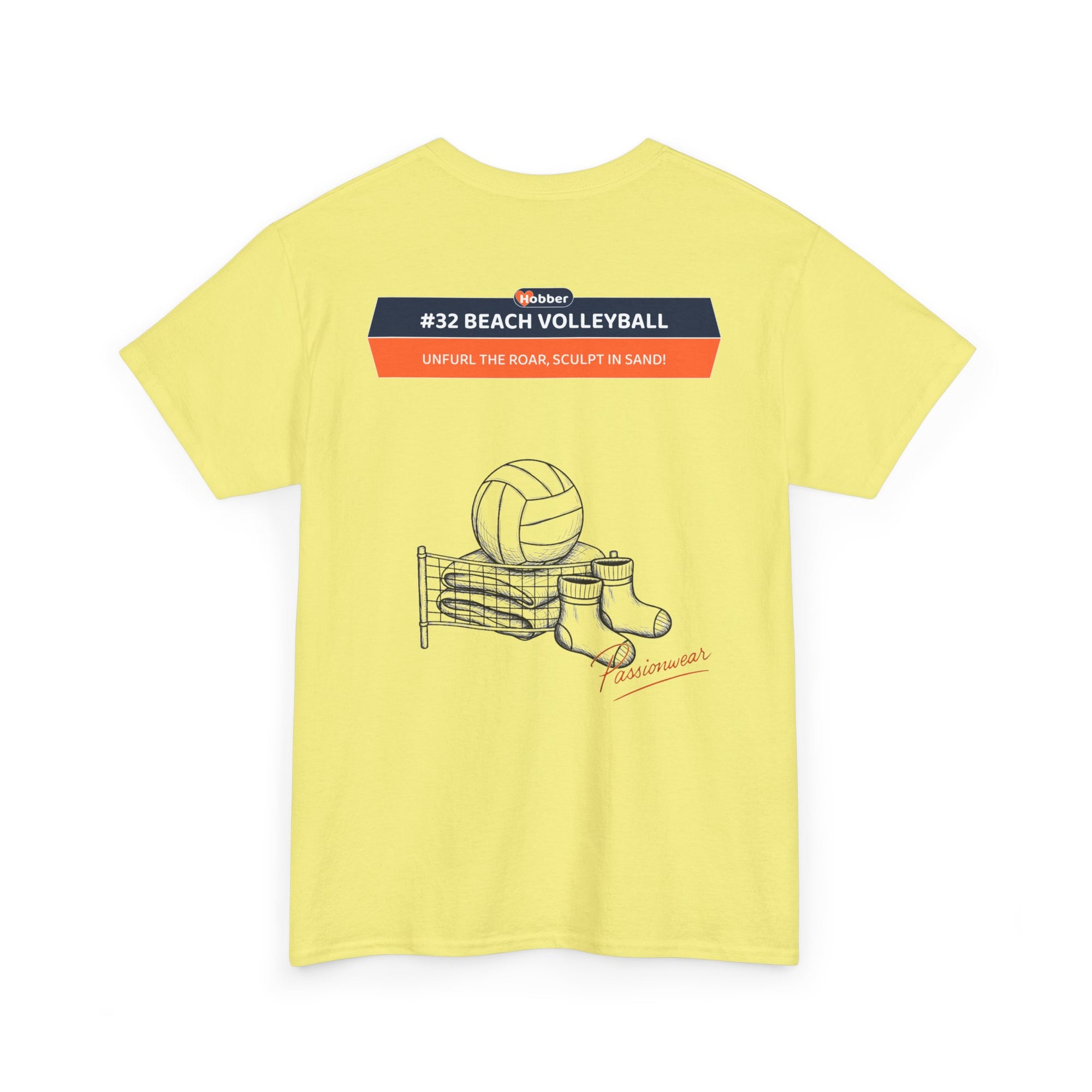 Hobber Unisex Sports & Adventure T-Shirt, #32 Beach volleyball