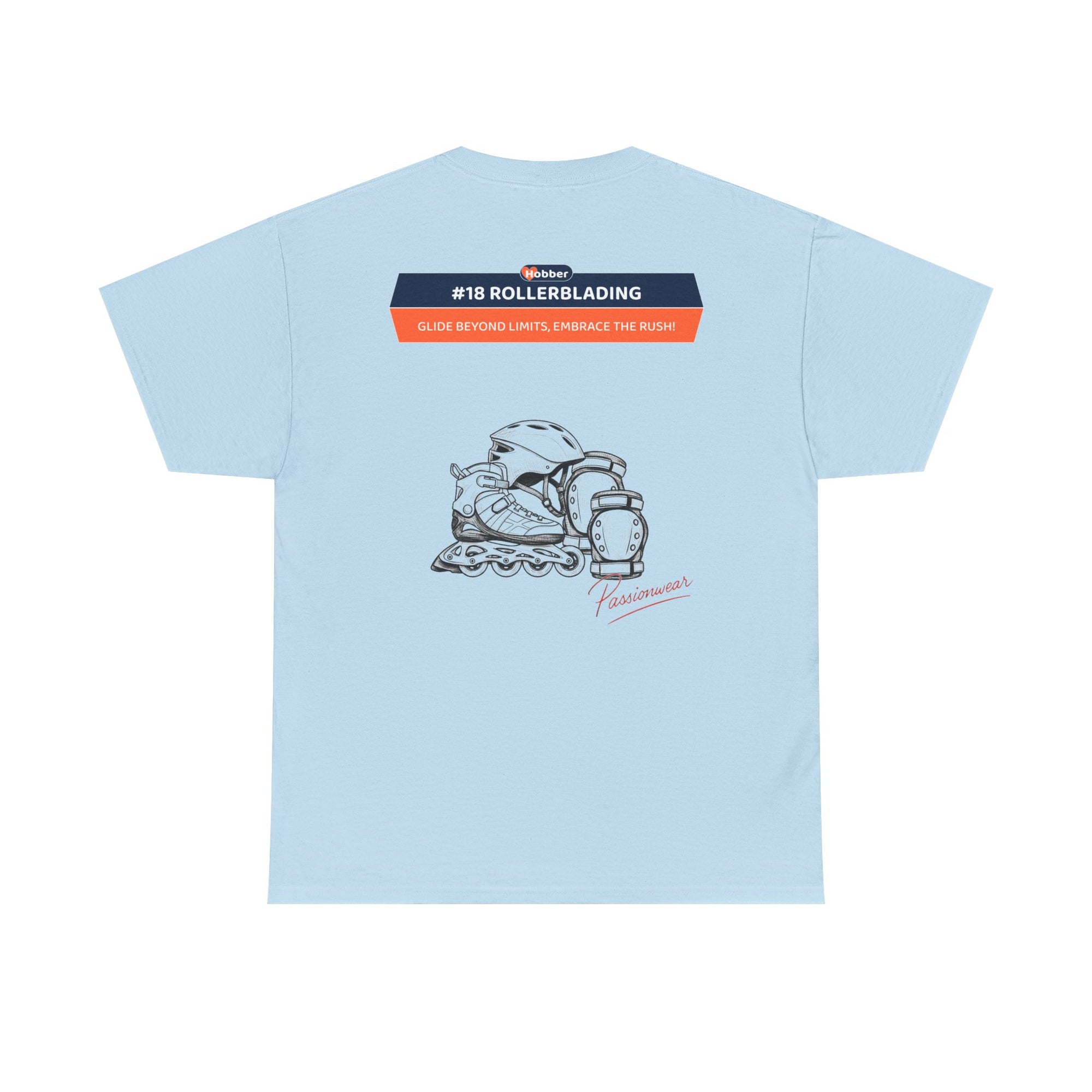 Hobber Unisex Sports & Adventure T-Shirt, #18 Rollerblading