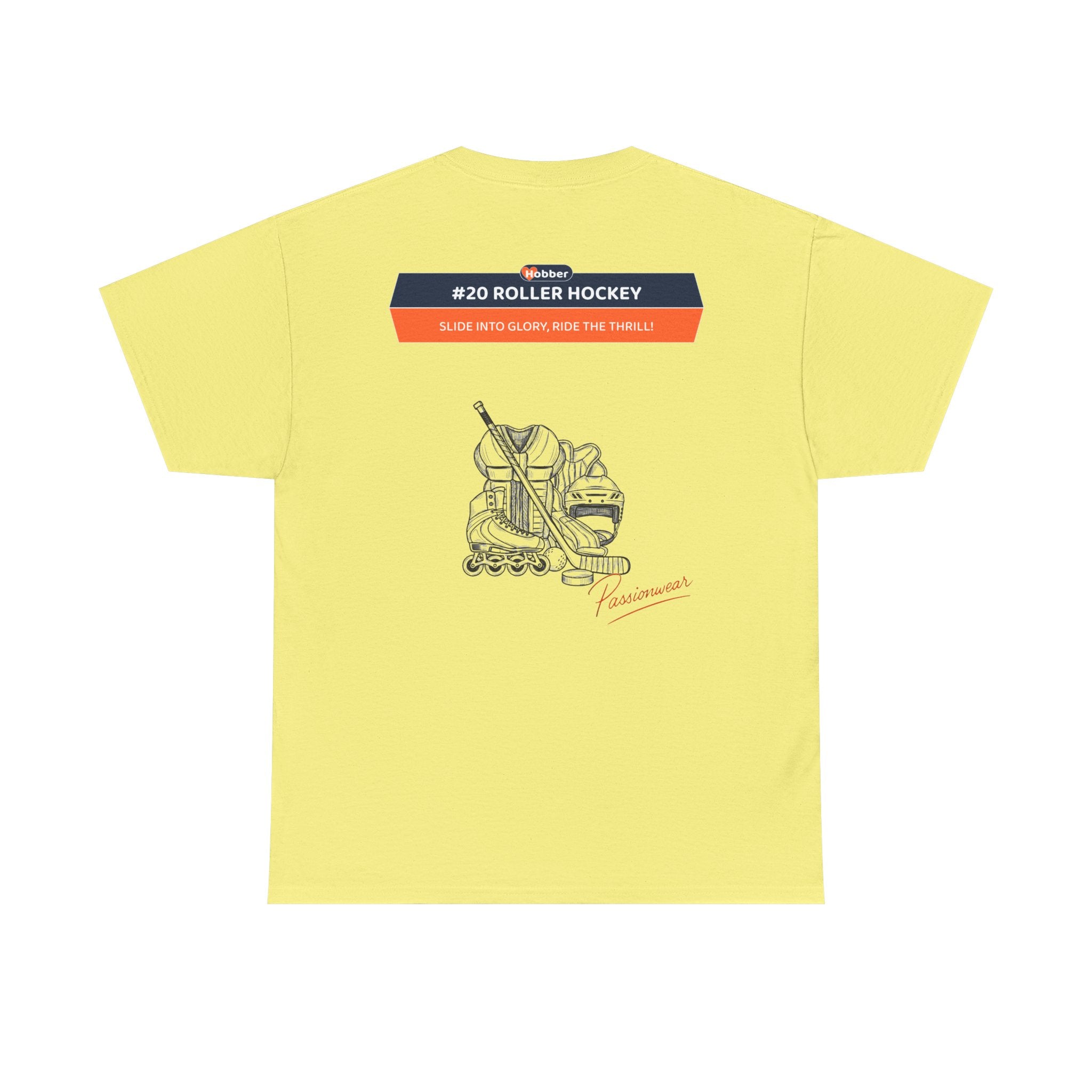 Hobber Mens Sports & Adventure T-Shirt, #20 Roller hockey