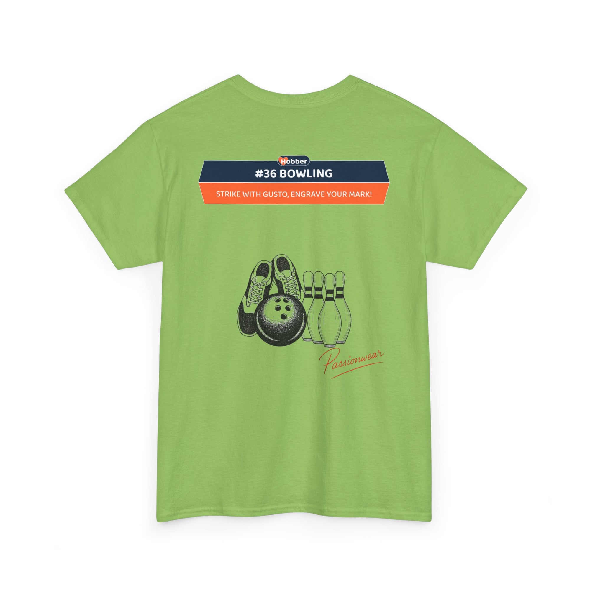 Hobber Unisex Sports & Adventure T-Shirt, #36 Bowling