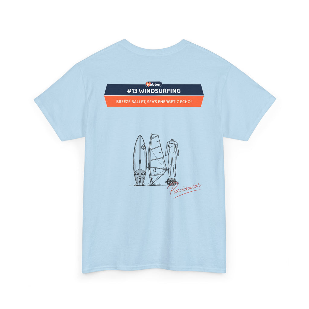 Hobber Mens Sports & Adventure T-Shirt, #13 Windsurfing