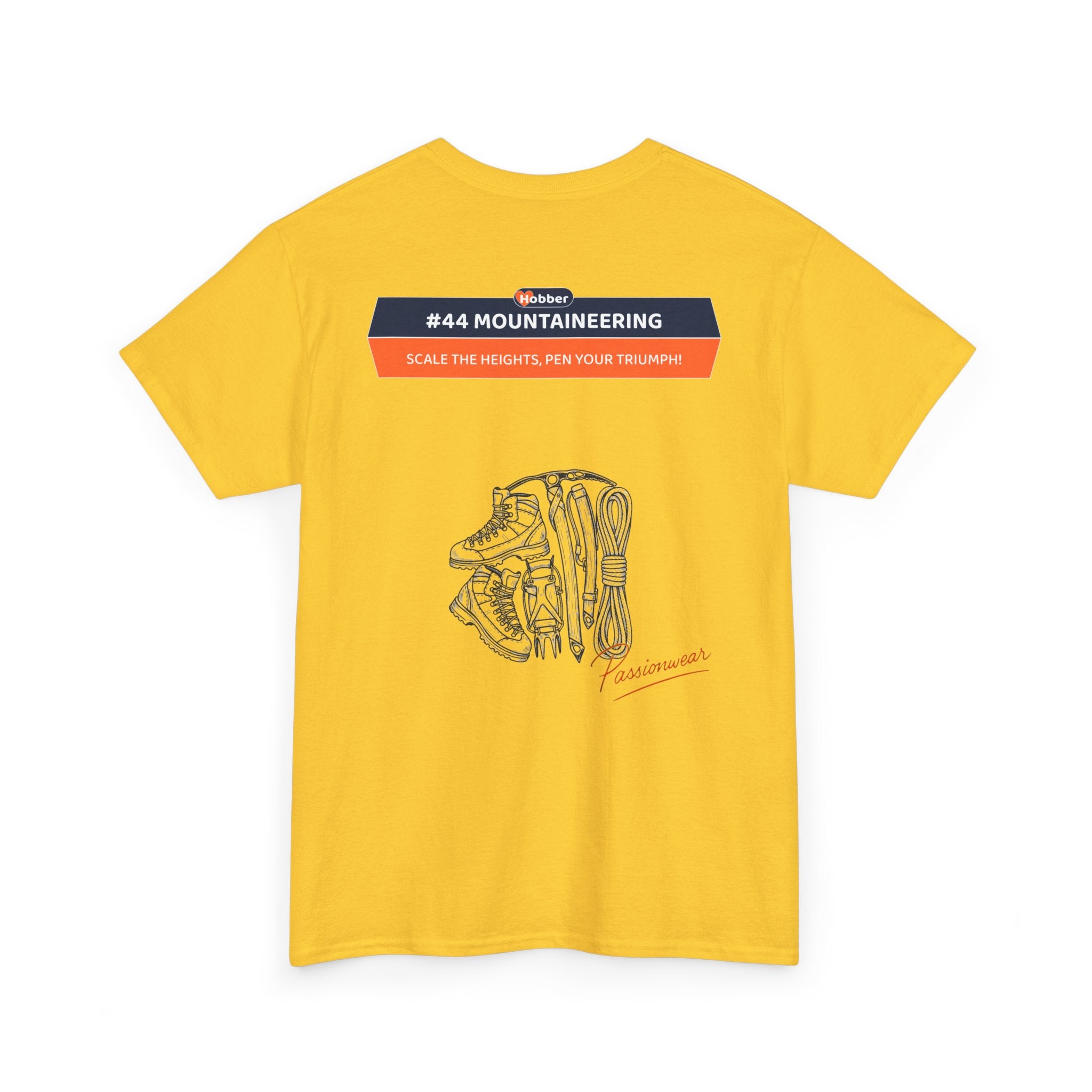 Hobber Mens Sports & Adventure T-Shirt, #44 Mountaineering
