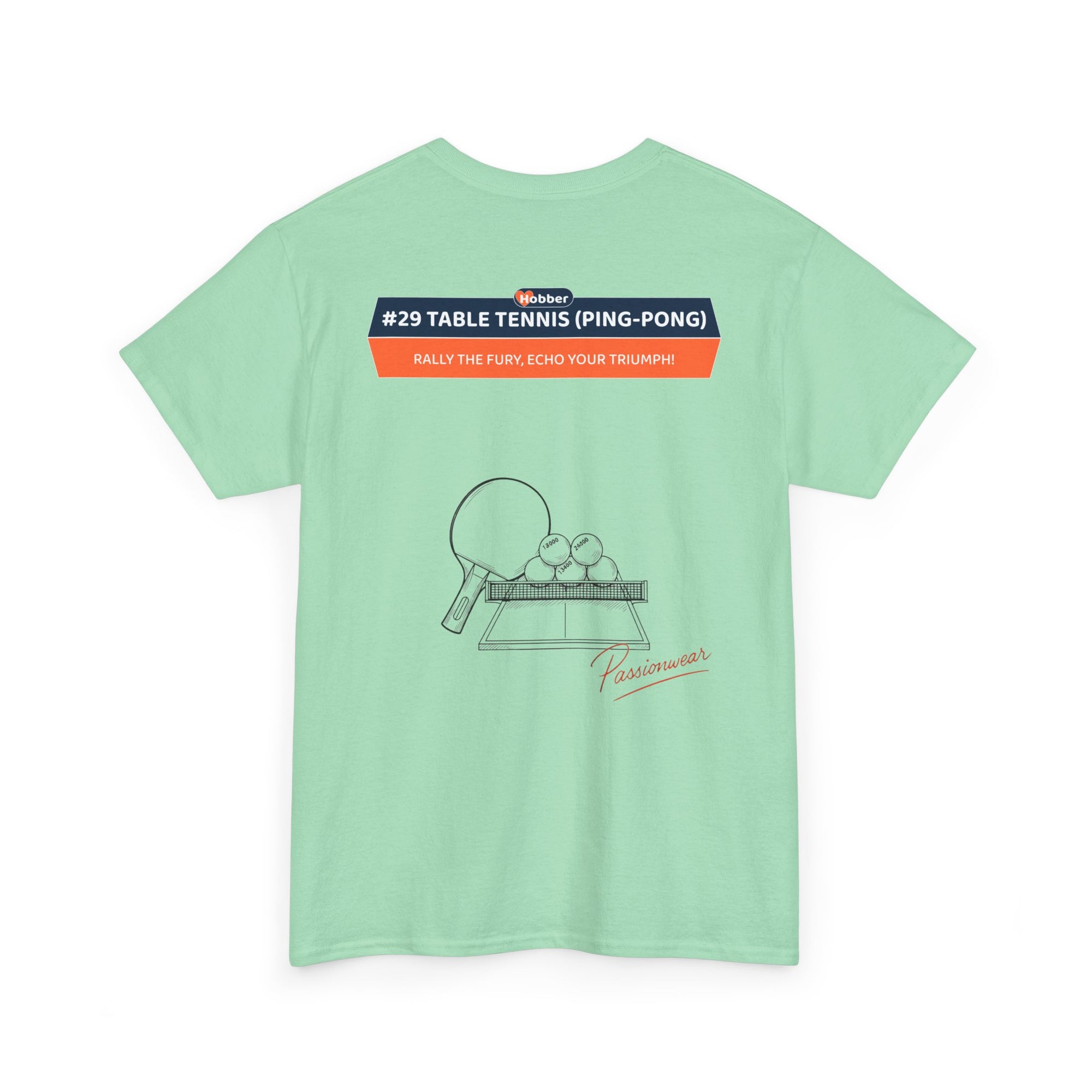 Hobber Unisex Sports & Adventure T-Shirt, #29 Table tennis (Ping-pong)