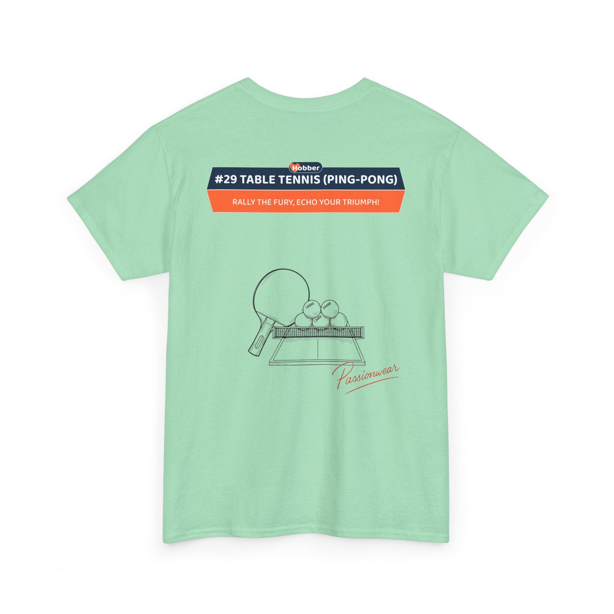 Hobber Unisex Sports & Adventure T-Shirt, #29 Table tennis (Ping-pong)