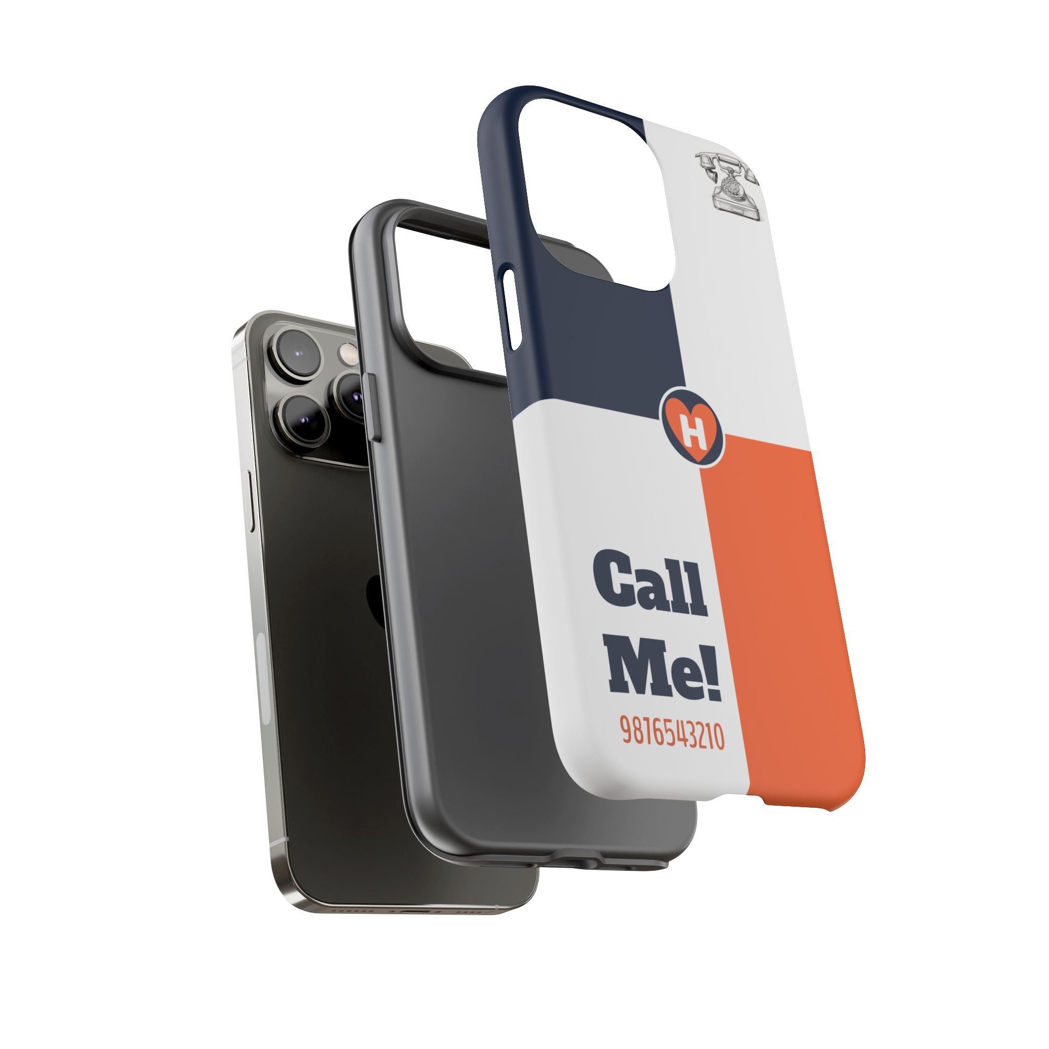 Hobber CallMe: Stylish Phone Case for Tough Protection, Customizable Cover, Durable Design