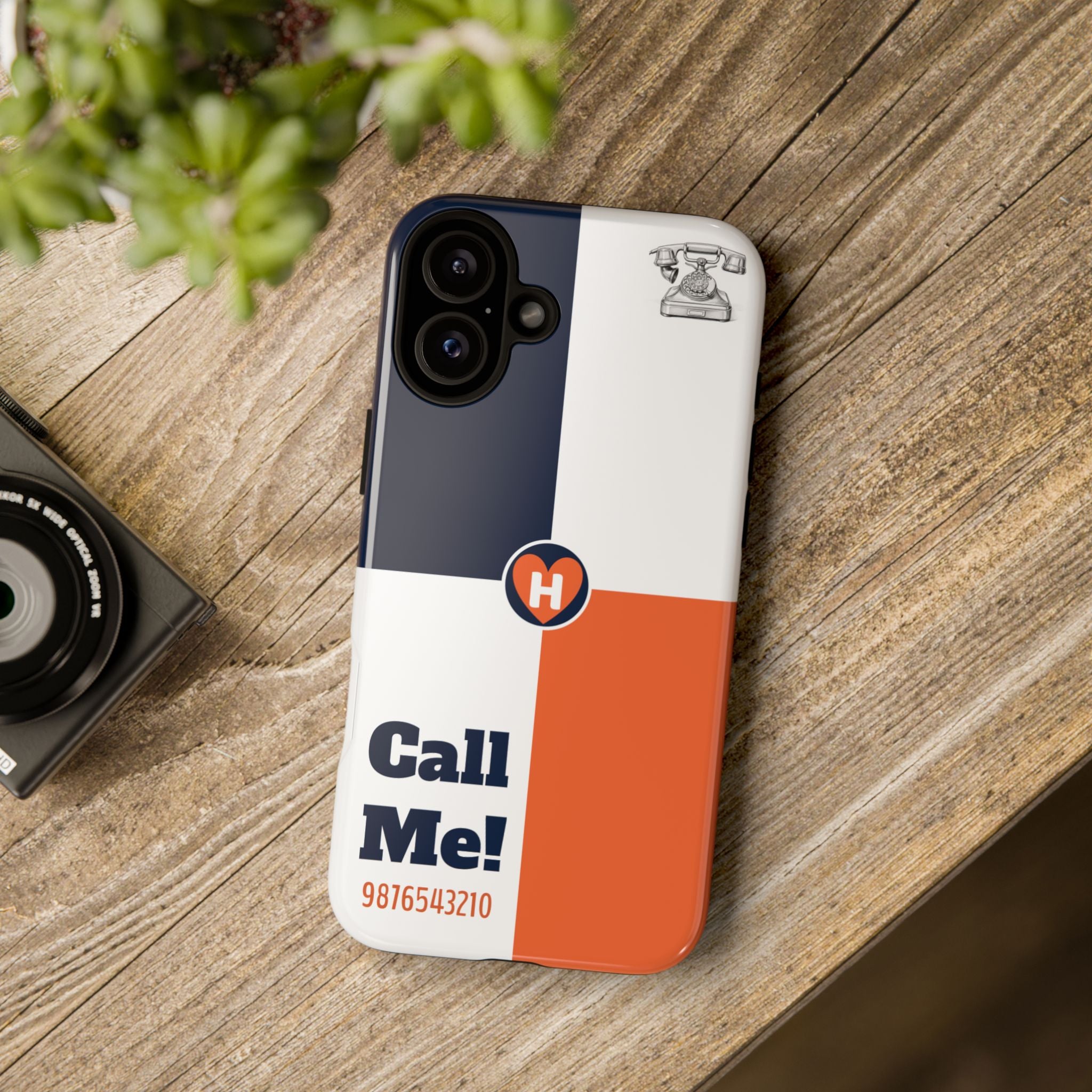 Hobber CallMe: Stylish Phone Case for Tough Protection, Customizable Cover, Durable Design