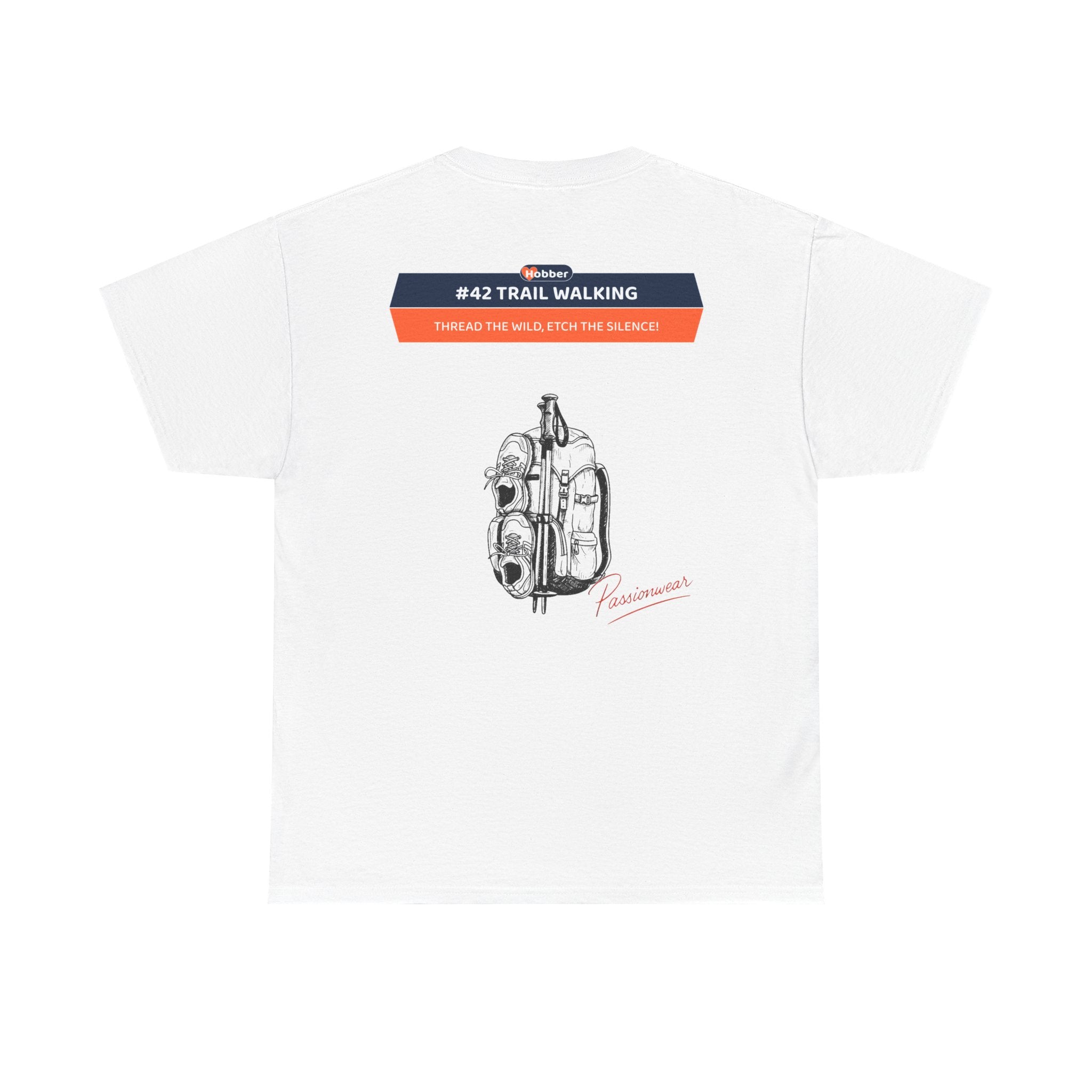 Hobber Unisex Sports & Adventure T-Shirt, #42 Trail walking
