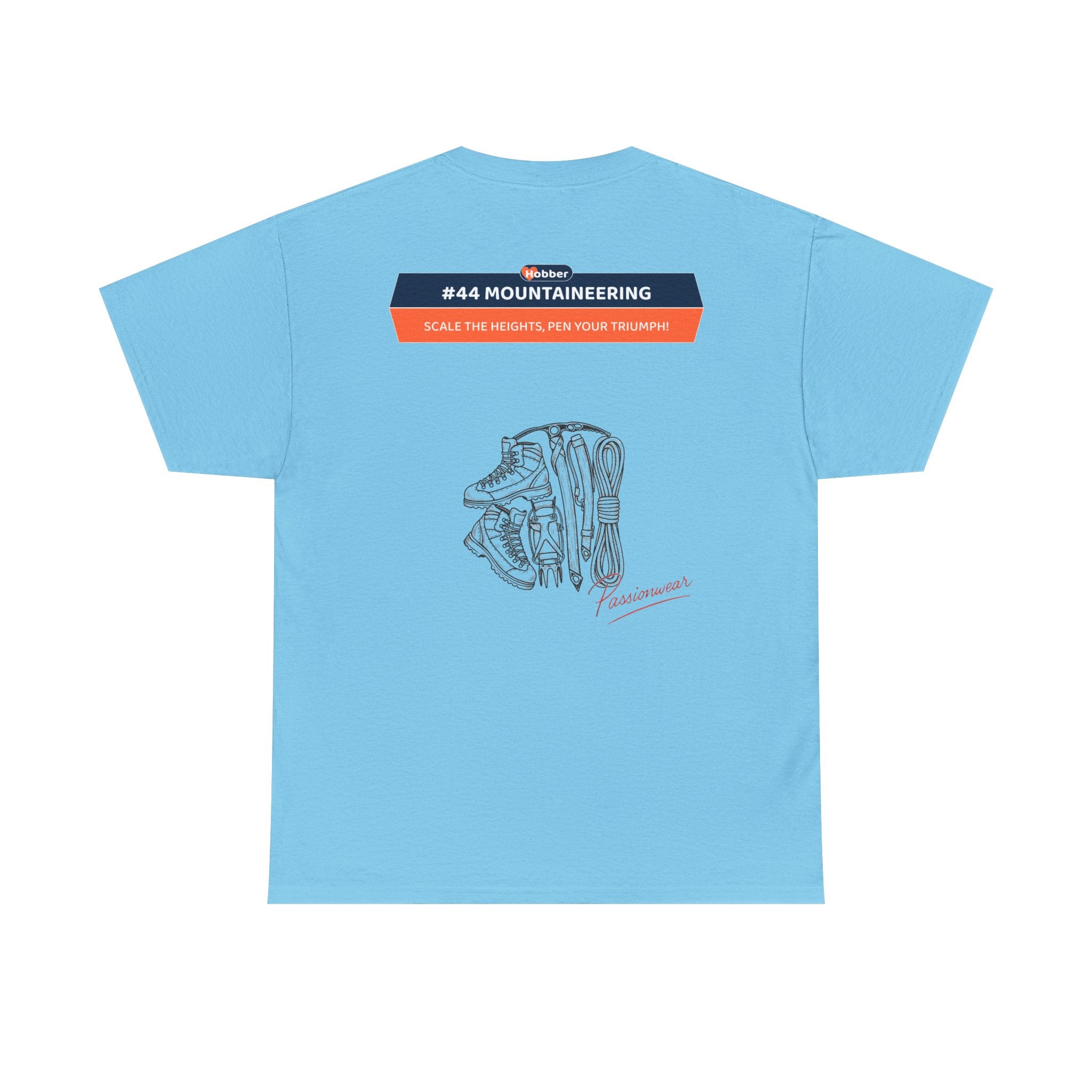 Hobber Mens Sports & Adventure T-Shirt, #44 Mountaineering