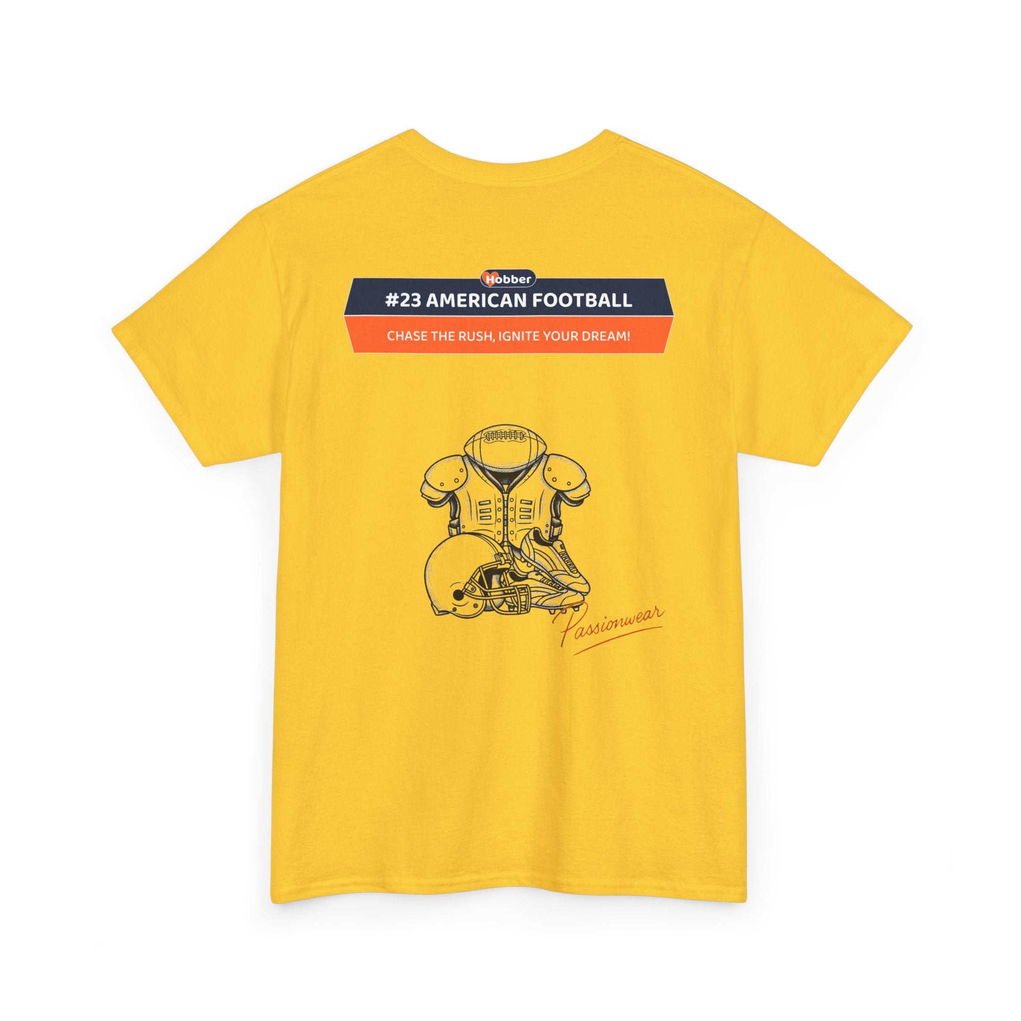 Hobber Mens Sports & Adventure T-Shirt, #23 American football
