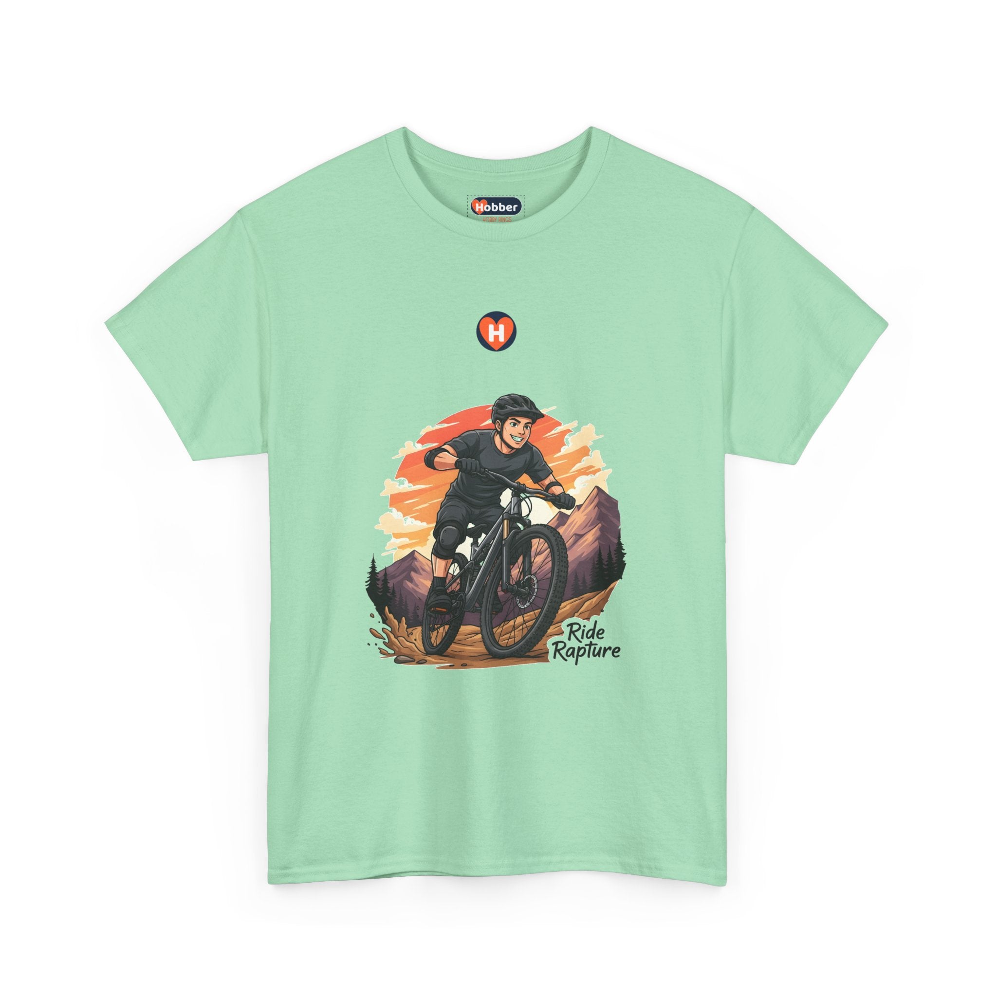 Hobber Mens Sports & Adventure T-Shirt, #4 Mountain biking