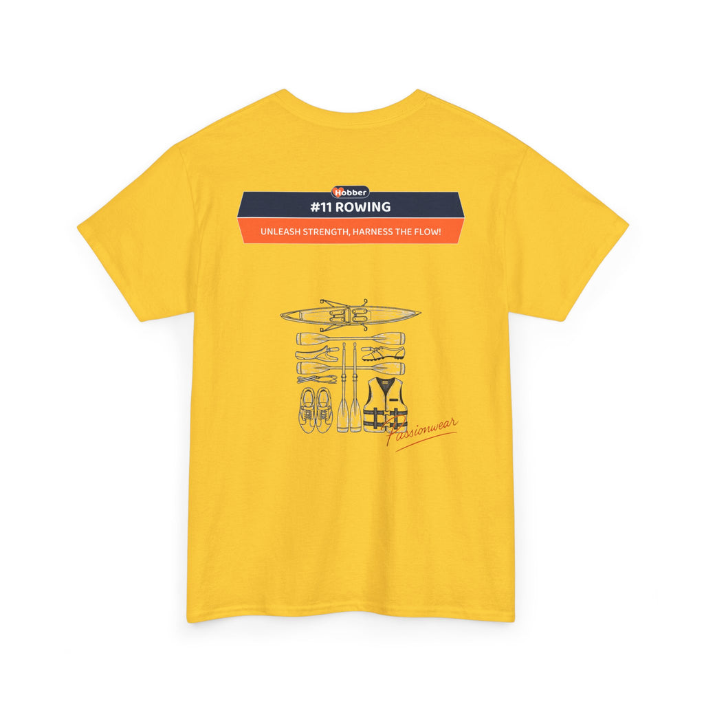 Hobber Mens Sports & Adventure T-Shirt, #11 Rowing