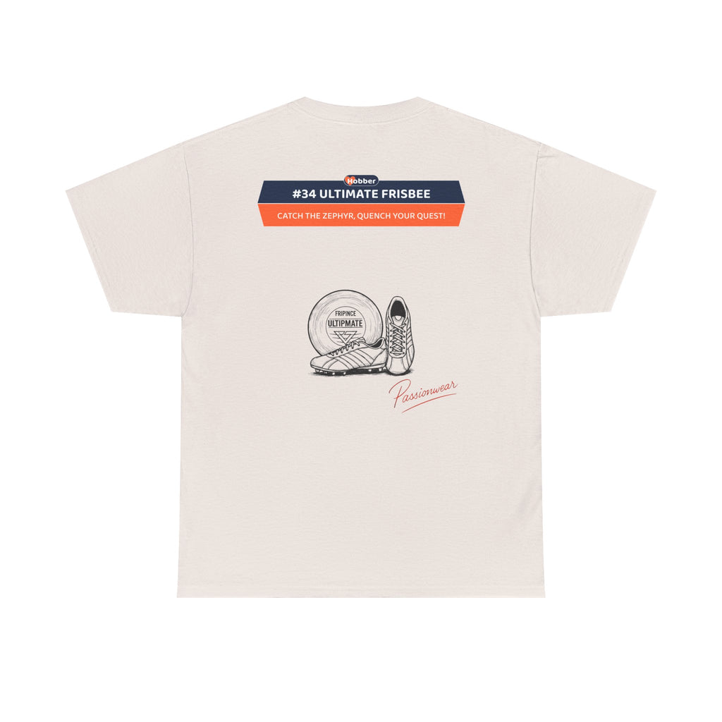 Hobber Unisex Sports & Adventure T-Shirt, #34 Ultimate Frisbee