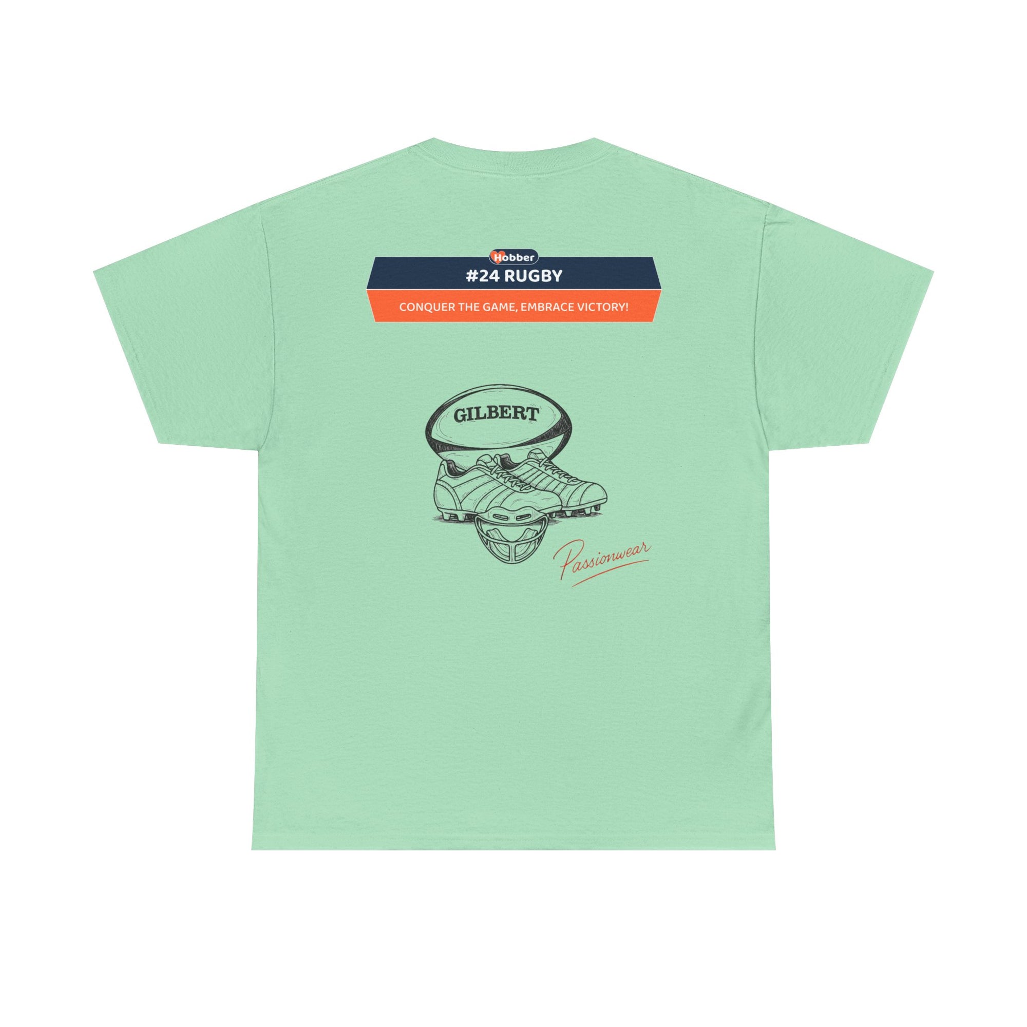 Hobber Mens Sports & Adventure T-Shirt, #24 Rugby