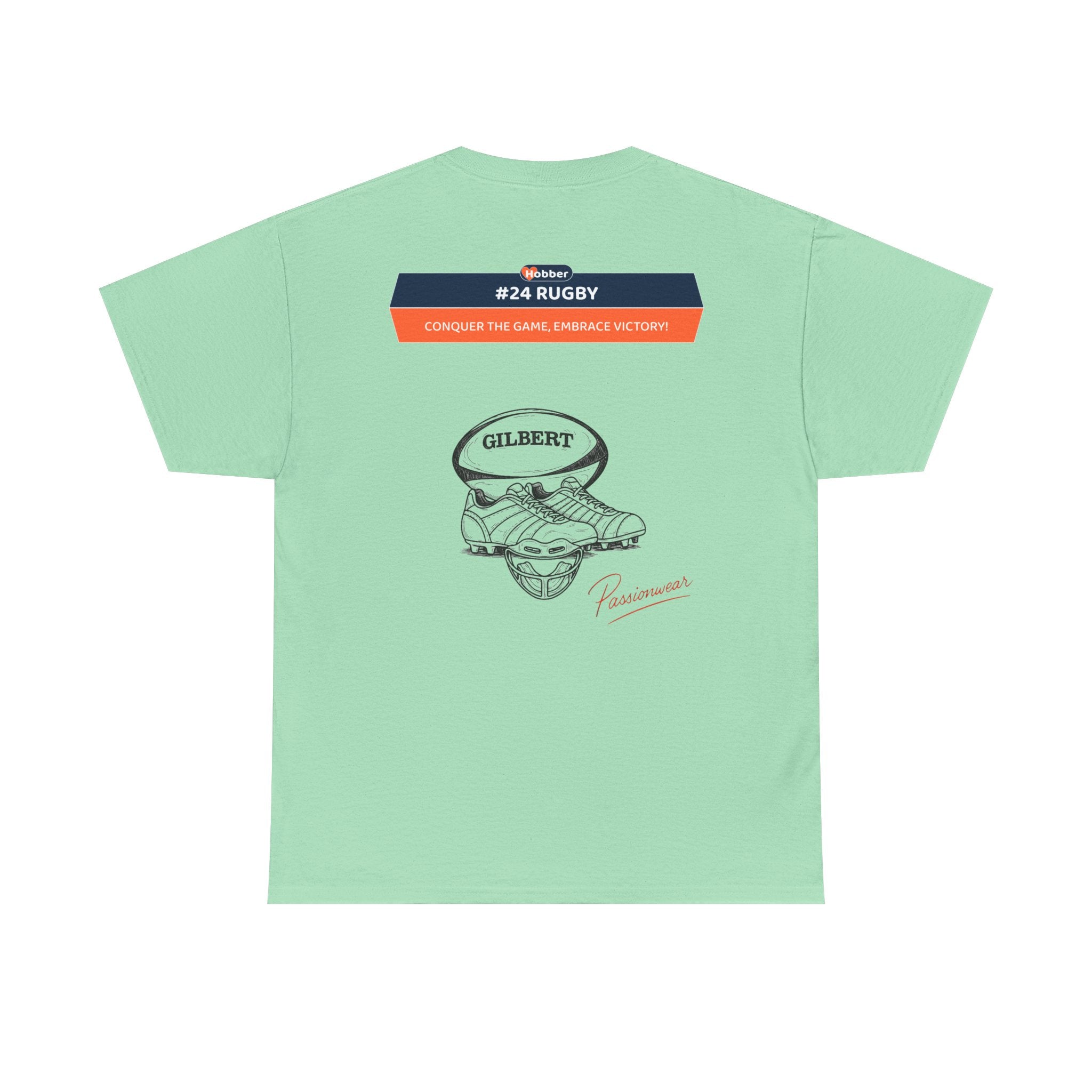 Hobber Mens Sports & Adventure T-Shirt, #24 Rugby