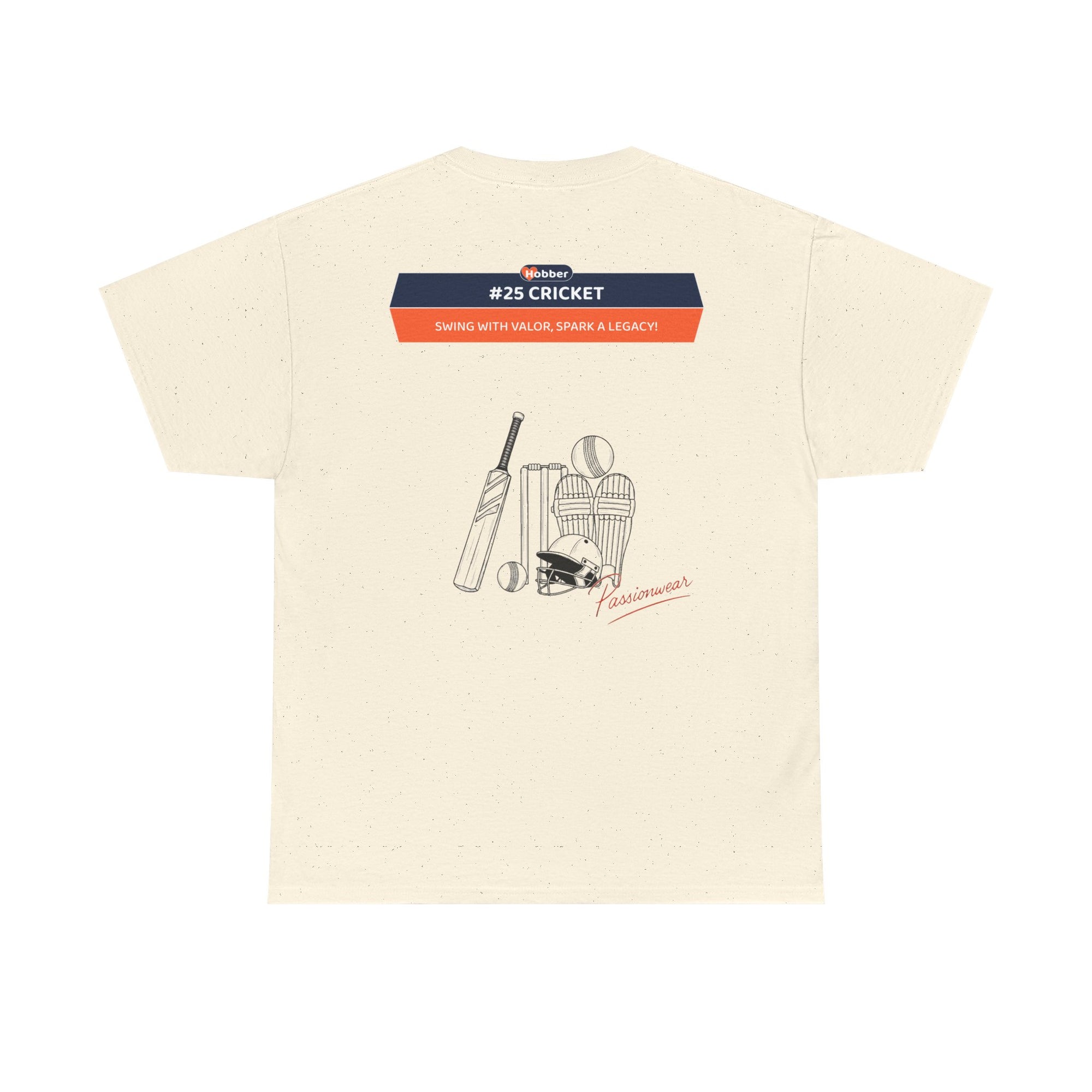 Hobber Mens Sports & Adventure T-Shirt, #25 Cricket