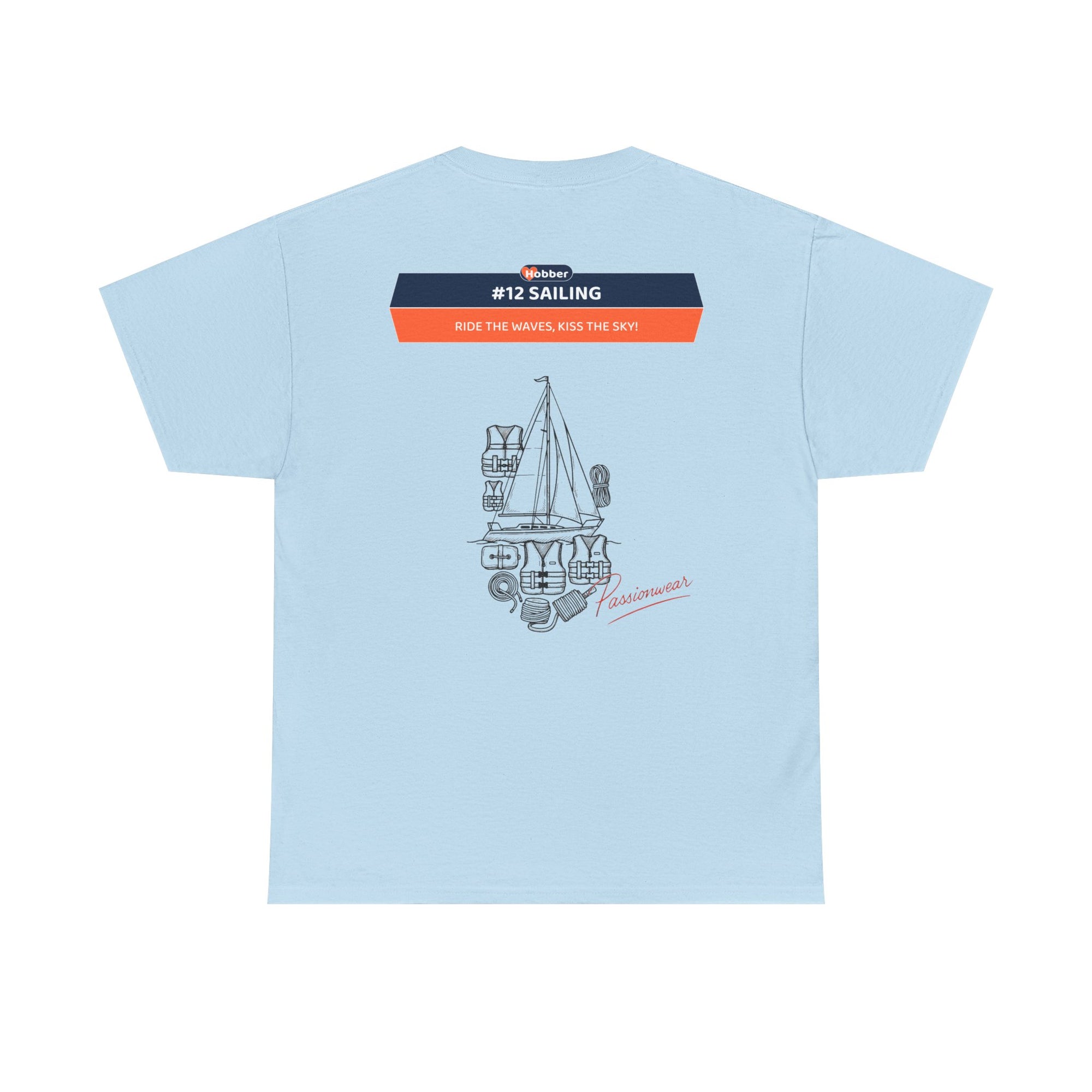 Hobber Unisex Sports & Adventure T-Shirt, #12 Sailing