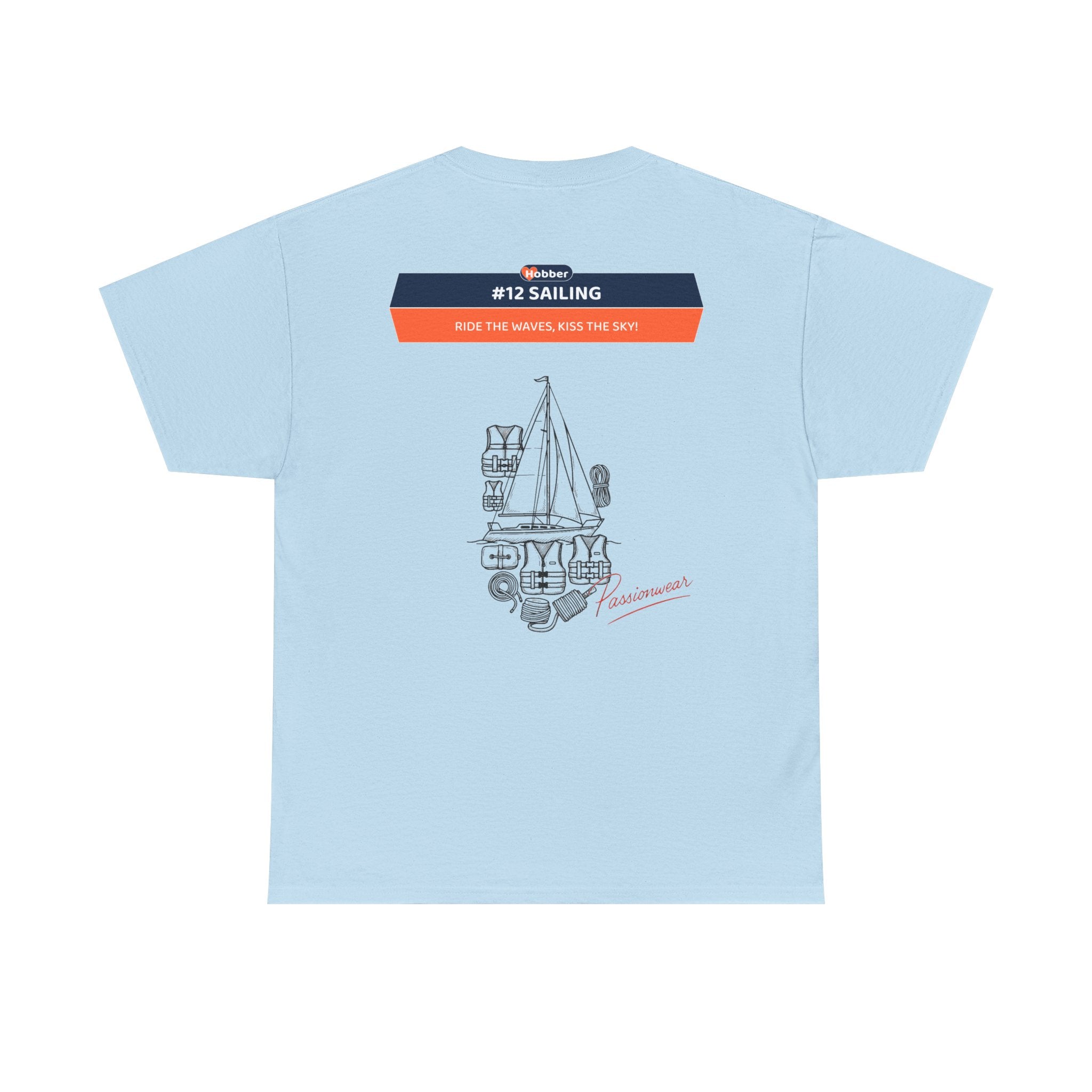 Hobber Unisex Sports & Adventure T-Shirt, #12 Sailing