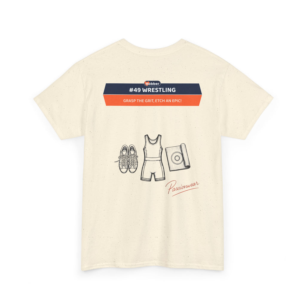 Hobber Mens Sports & Adventure T-Shirt, #49 Wrestling