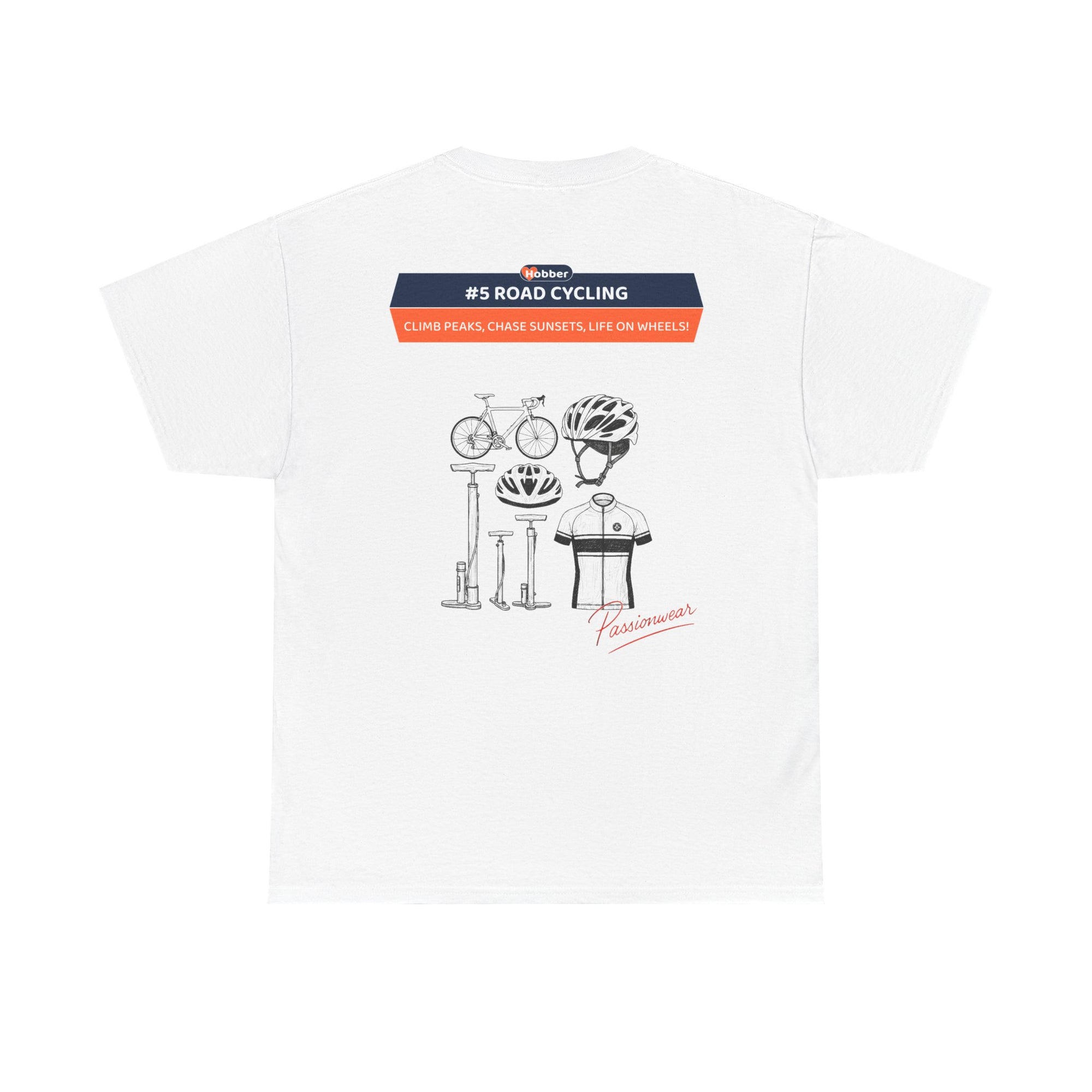 Hobber Unisex Sports & Adventure T-Shirt, #5 Road cycling