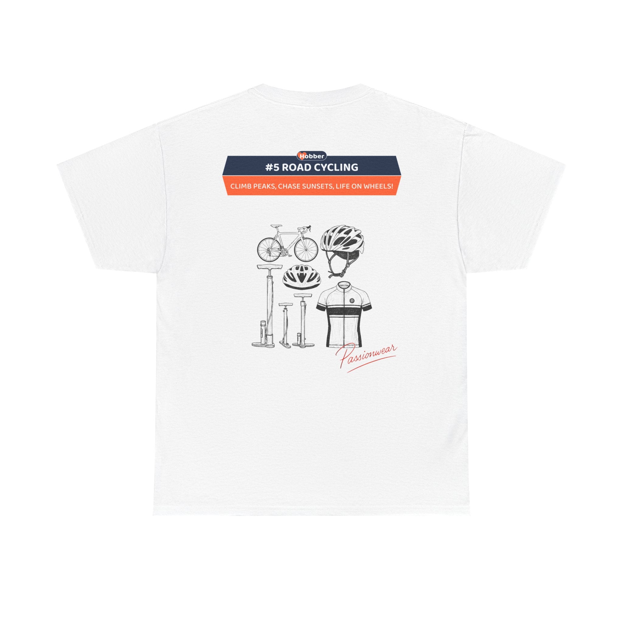 Hobber Unisex Sports & Adventure T-Shirt, #5 Road cycling