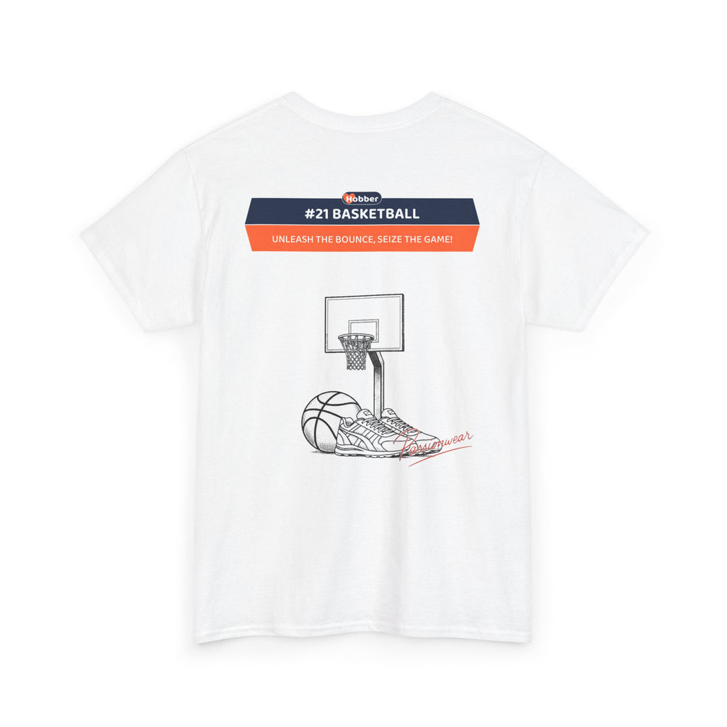 Hobber Mens Sports & Adventure T-Shirt, #21 Basketball