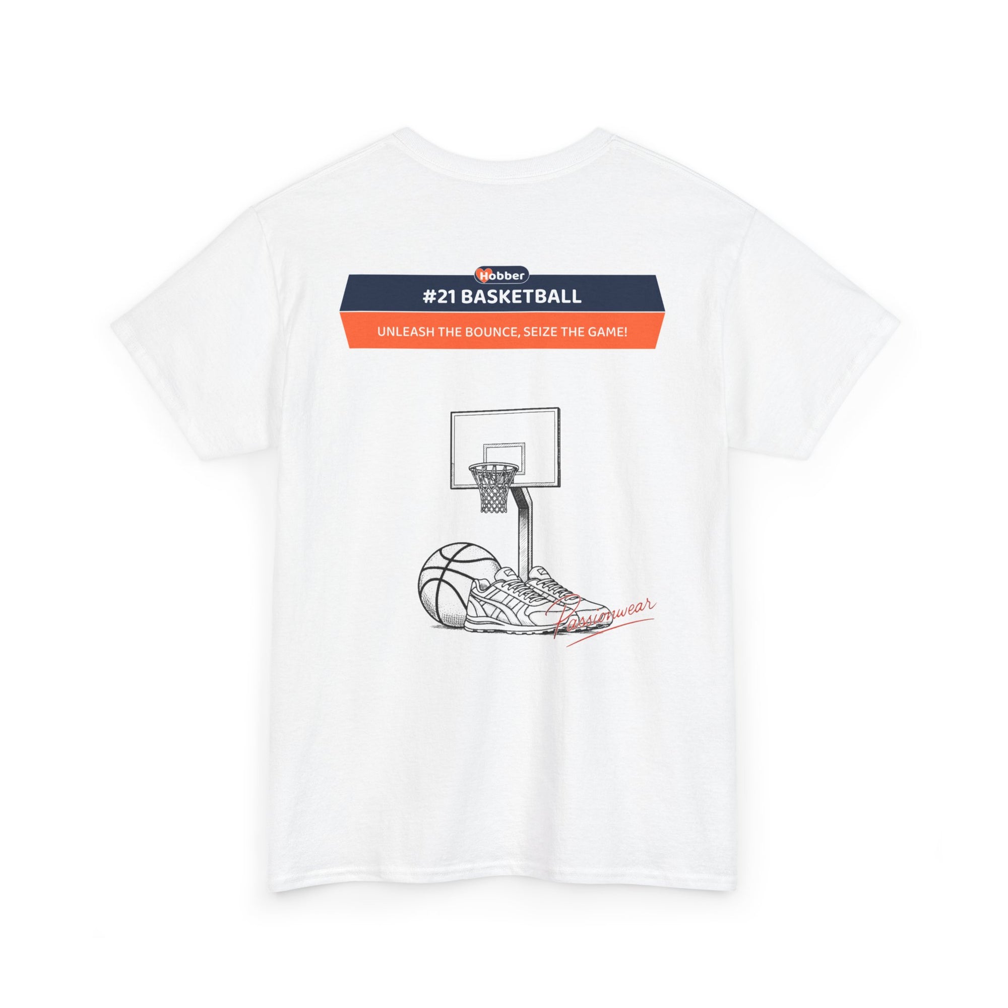 Hobber Mens Sports & Adventure T-Shirt, #21 Basketball