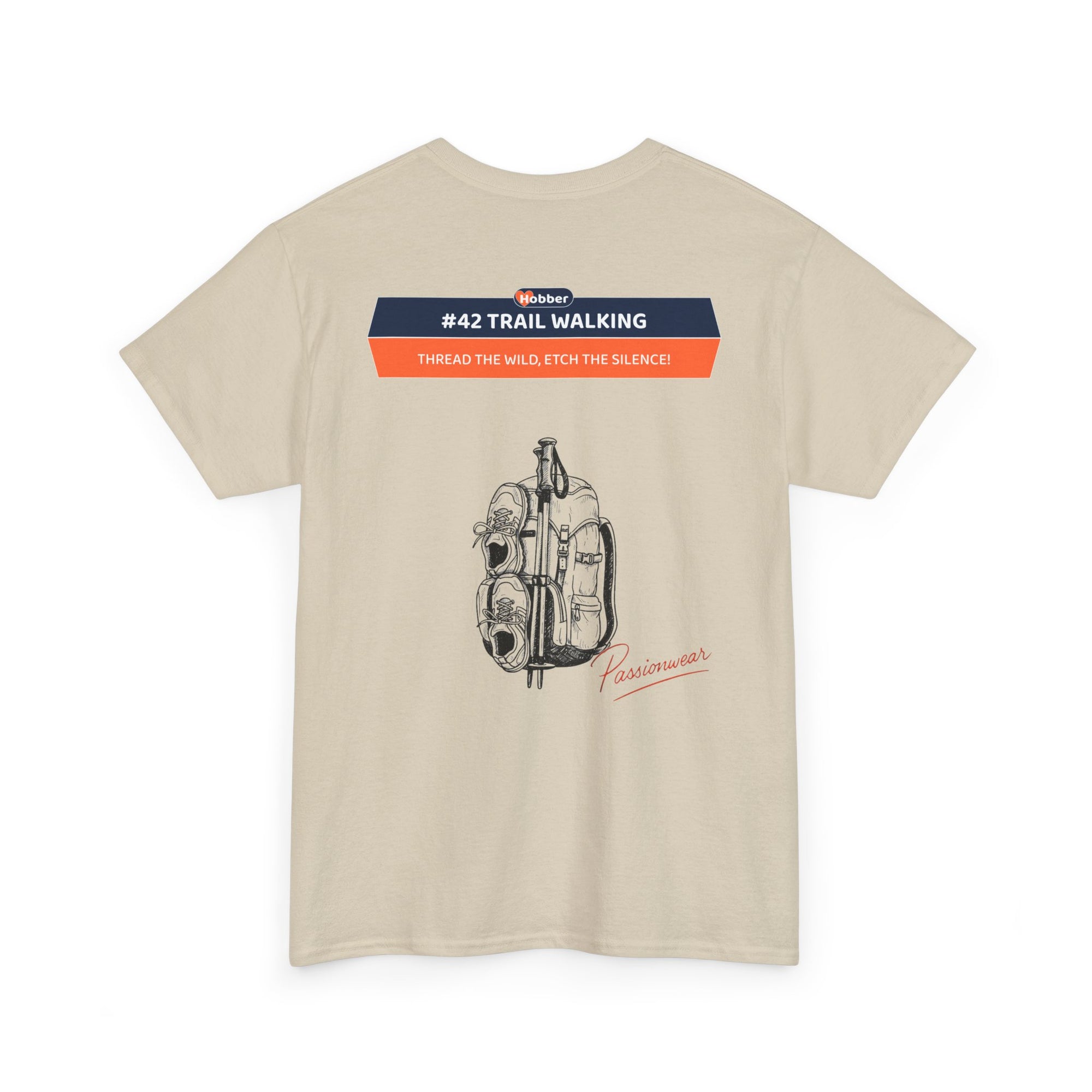 Hobber Unisex Sports & Adventure T-Shirt, #42 Trail walking