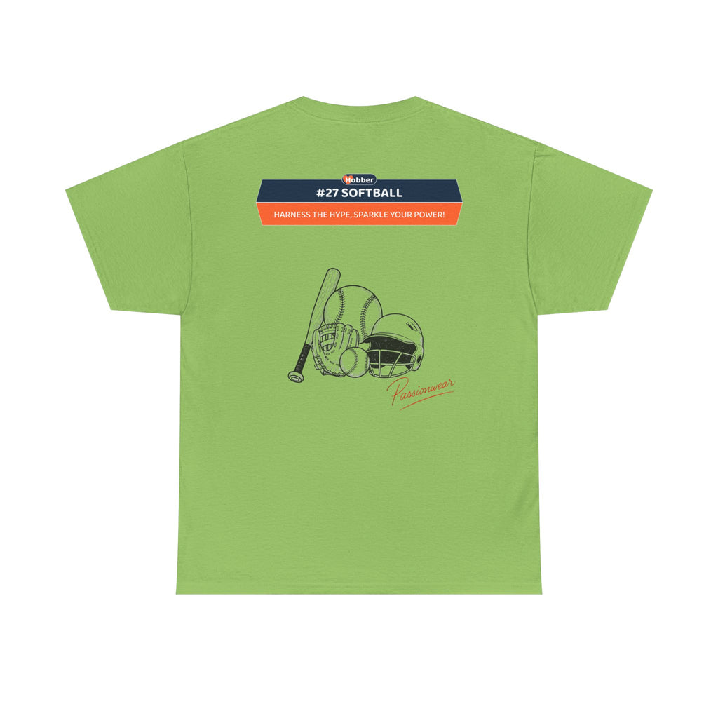 Hobber Unisex Sports & Adventure T-Shirt, #27 Softball