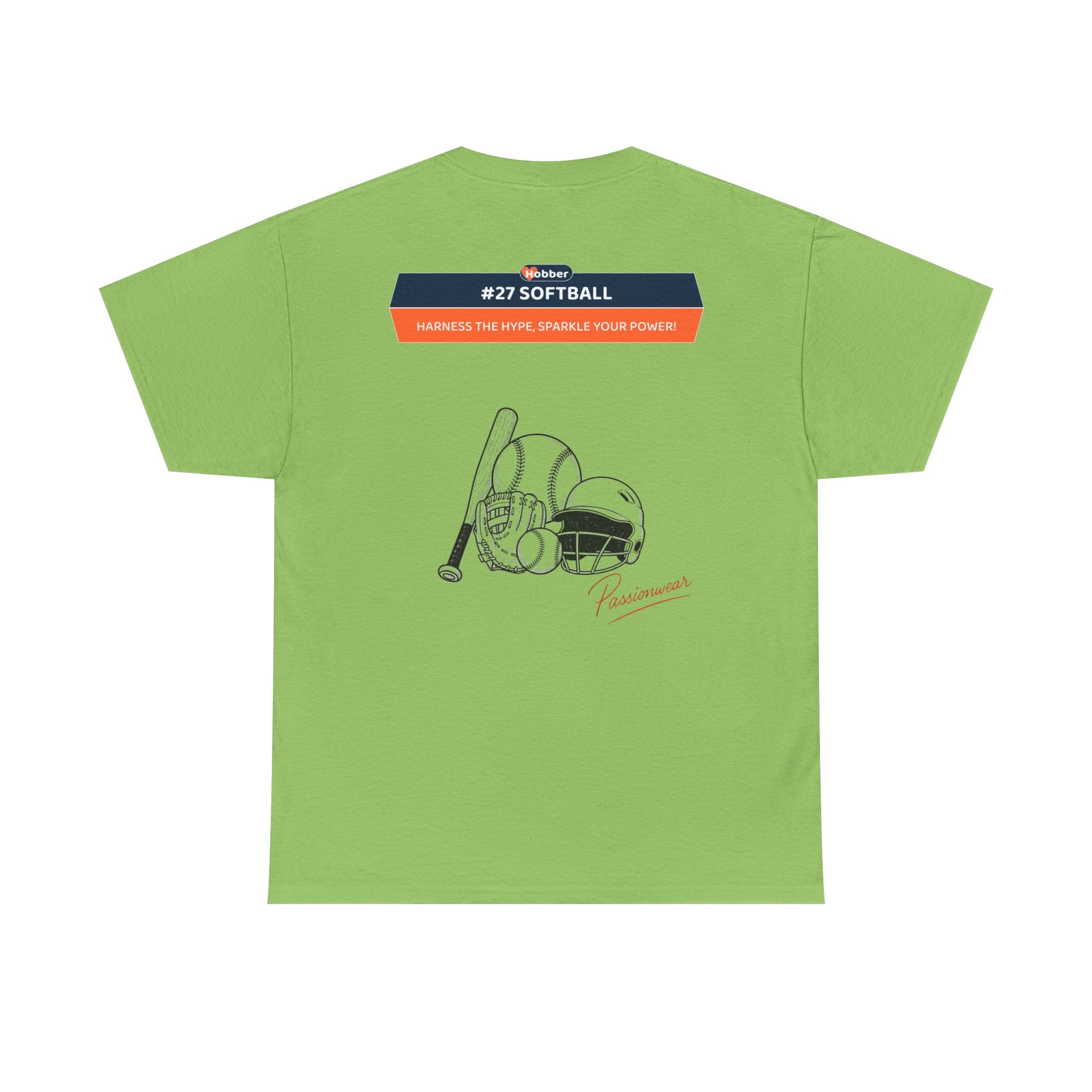 Hobber Unisex Sports & Adventure T-Shirt, #27 Softball