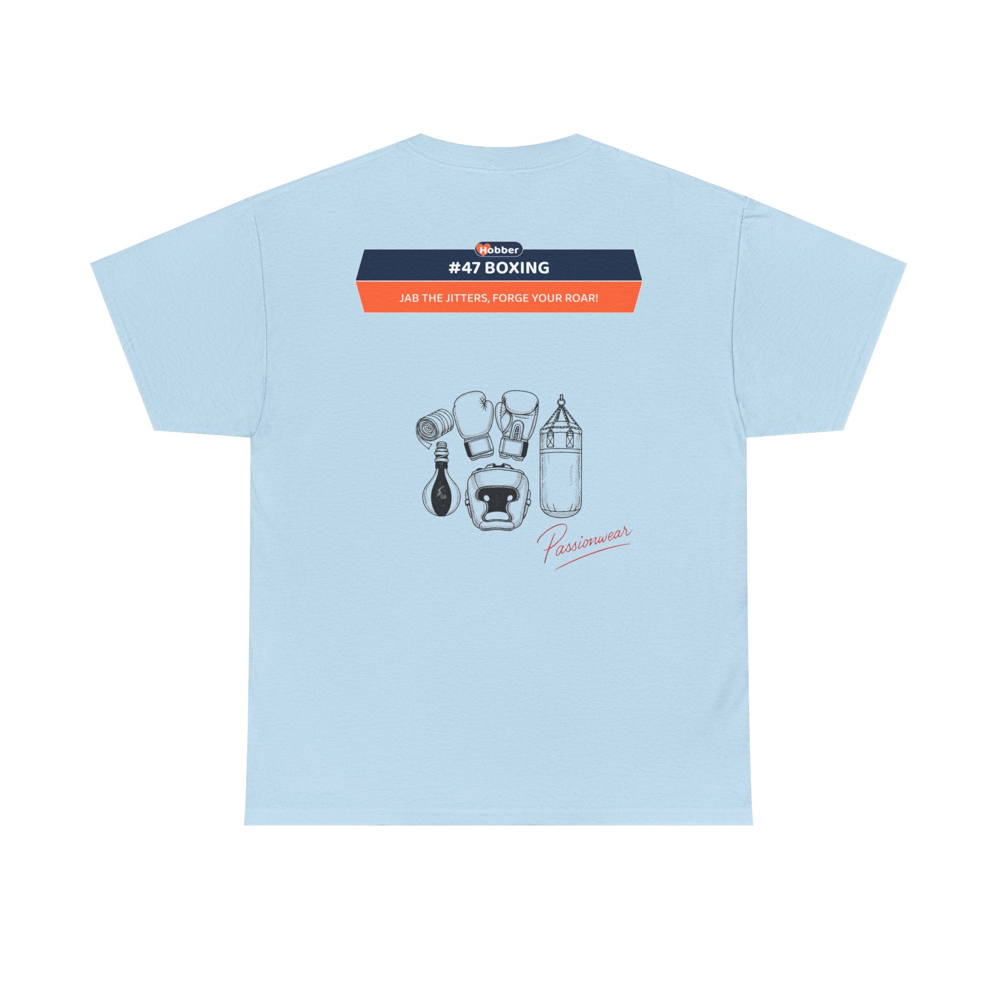 Hobber Mens Sports & Adventure T-Shirt, #47 Boxing