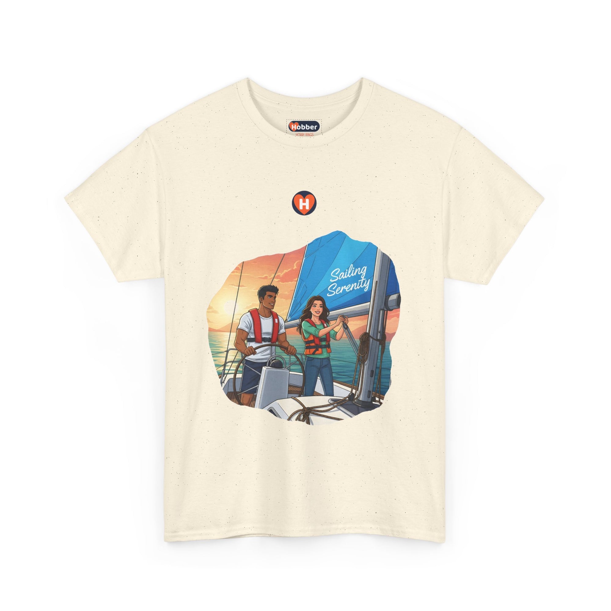 Hobber Unisex Sports & Adventure T-Shirt, #12 Sailing