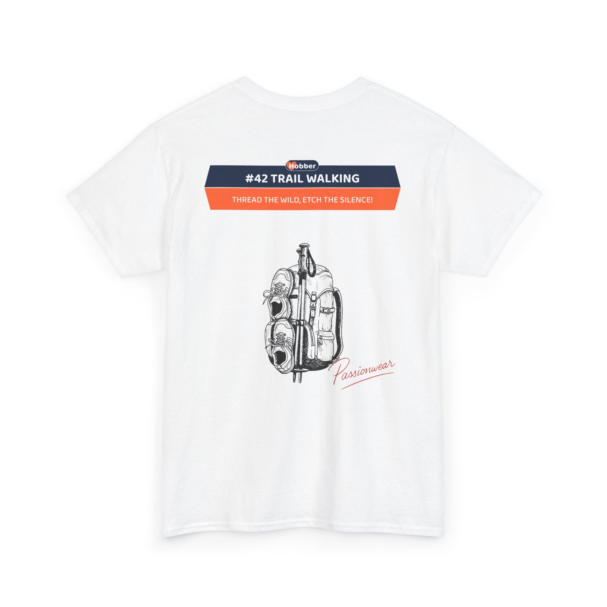 Hobber Unisex Sports & Adventure T-Shirt, #42 Trail walking