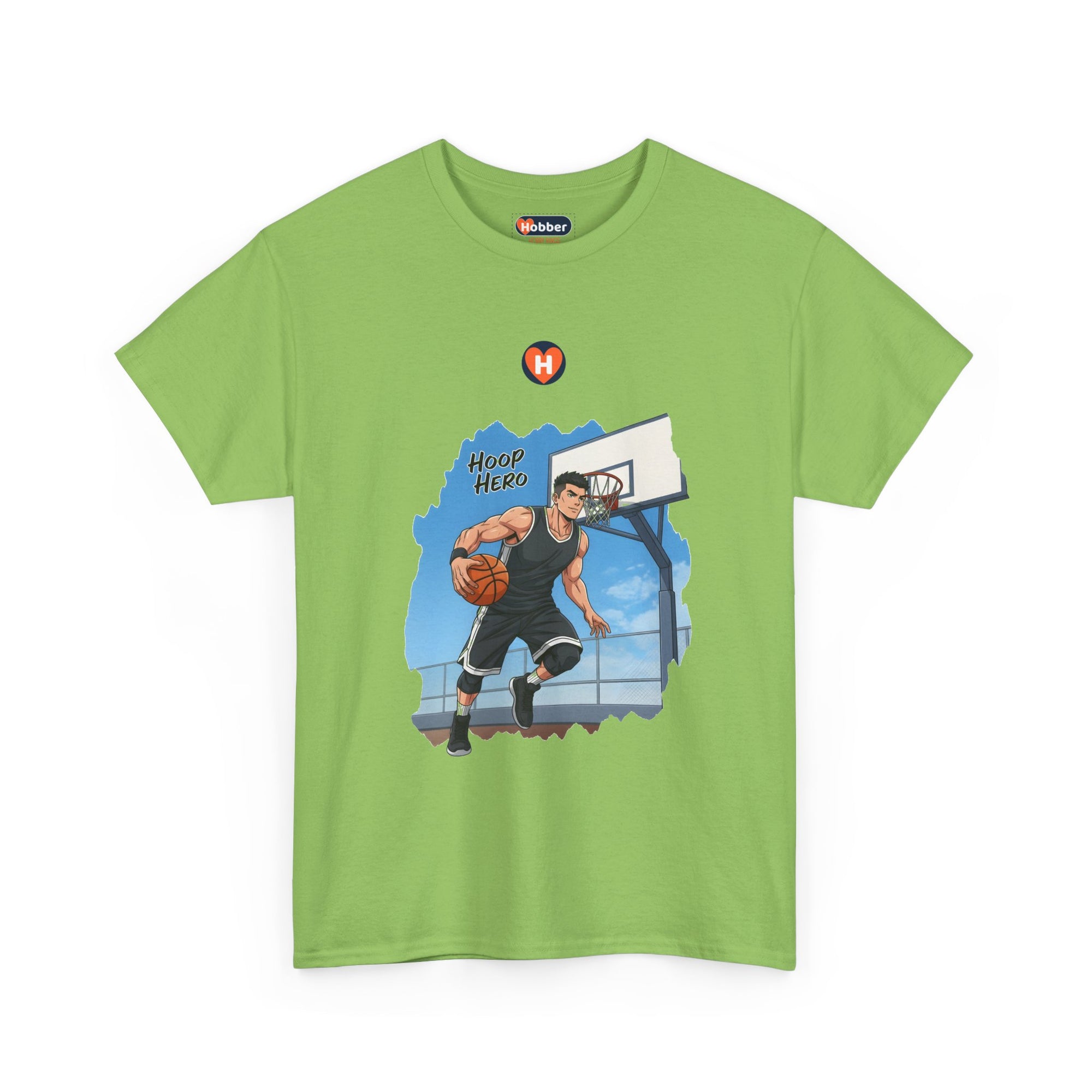 Hobber Mens Sports & Adventure T-Shirt, #21 Basketball