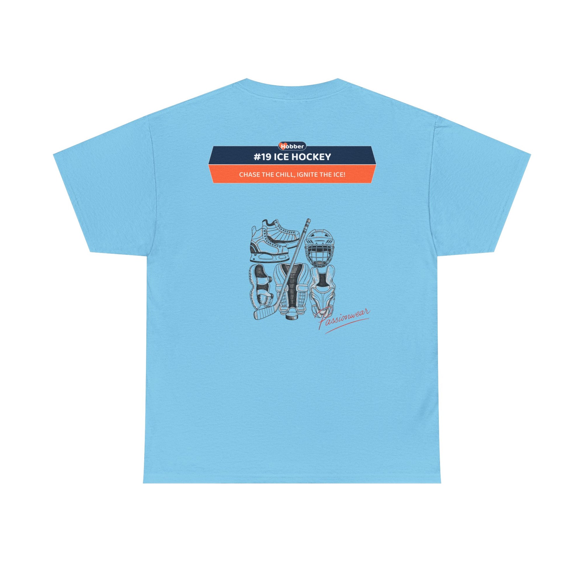 Hobber Mens Sports & Adventure T-Shirt, #19 Ice hockey