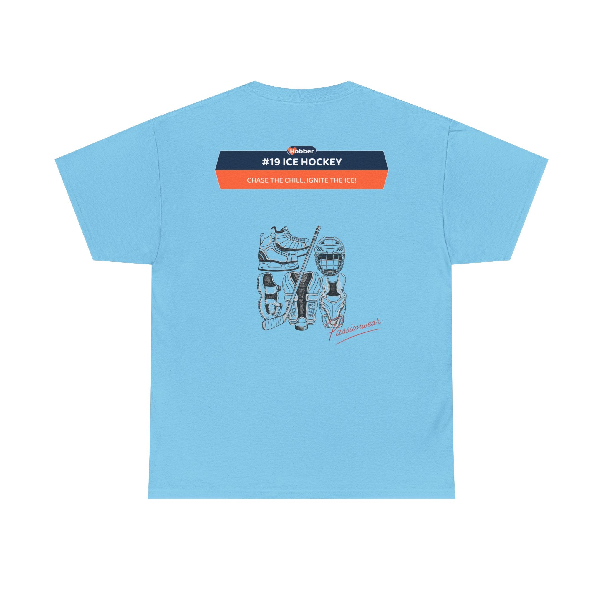 Hobber Mens Sports & Adventure T-Shirt, #19 Ice hockey