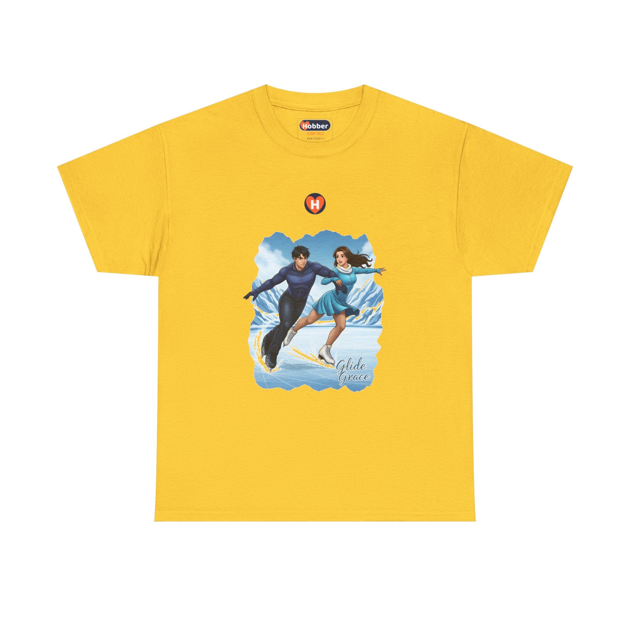 Hobber Unisex Sports & Adventure T-Shirt, #15 Skating (Ice)