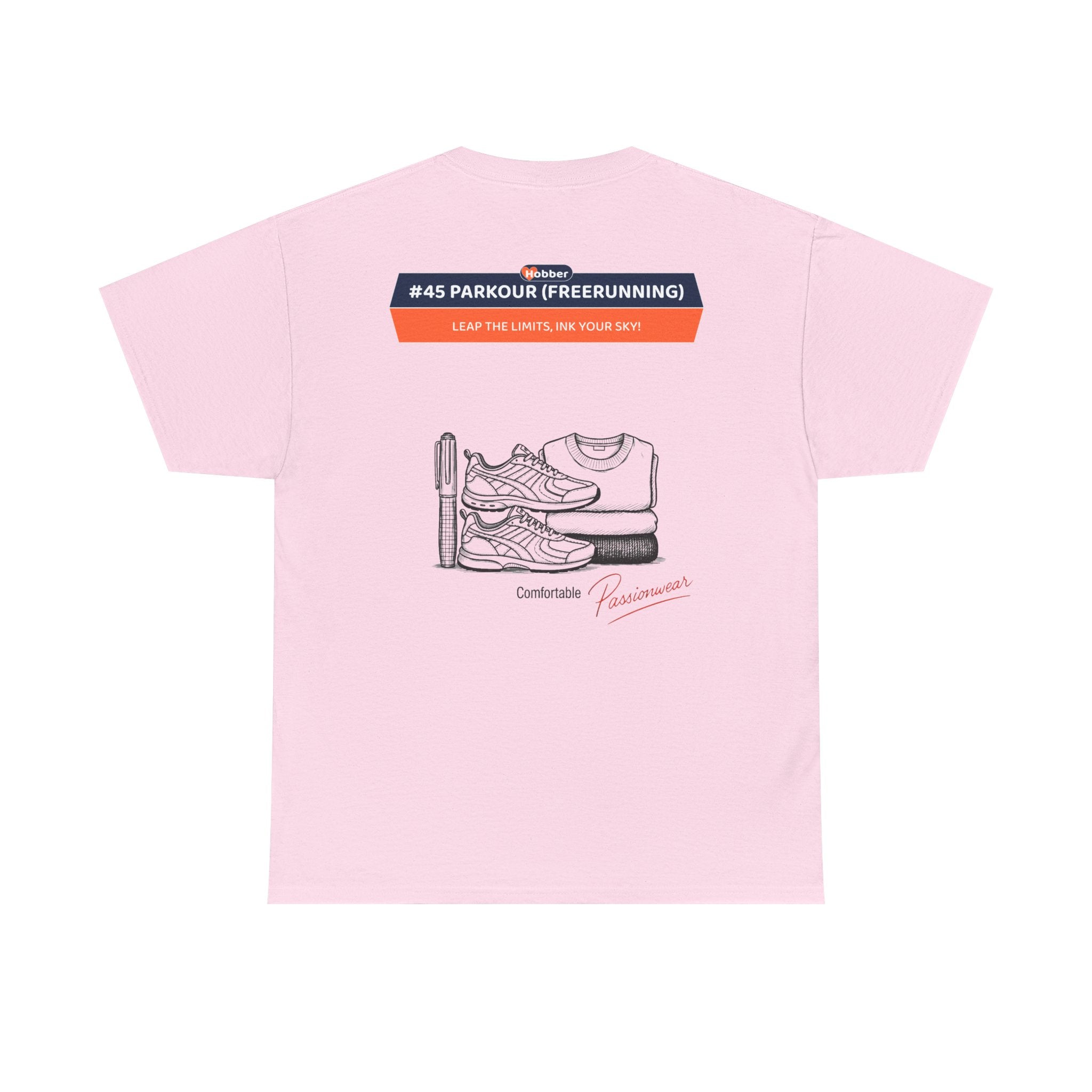 Hobber Mens Sports & Adventure T-Shirt, #45 Parkour (Freerunning)