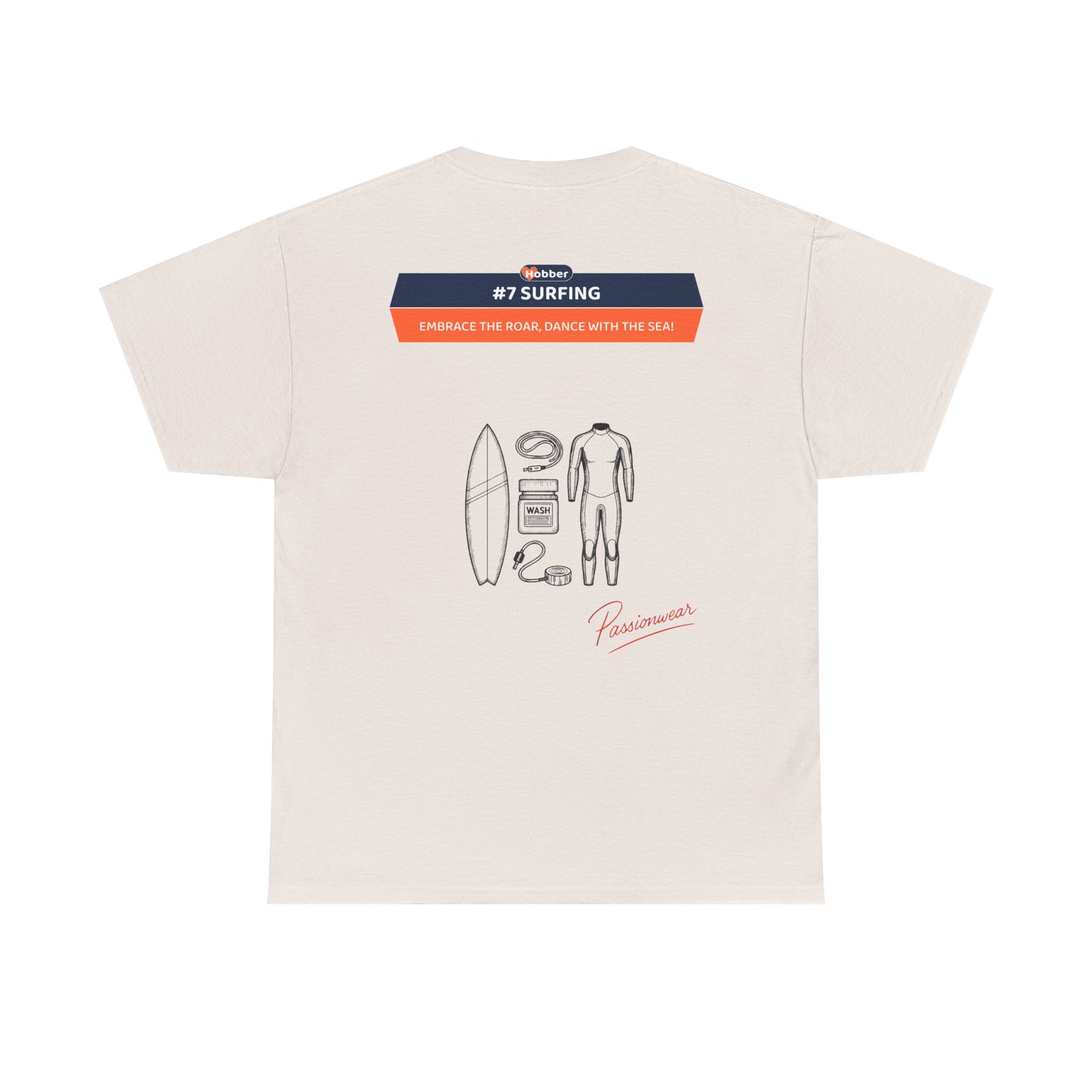 Hobber Mens Sports & Adventure T-Shirt, #7 Surfing