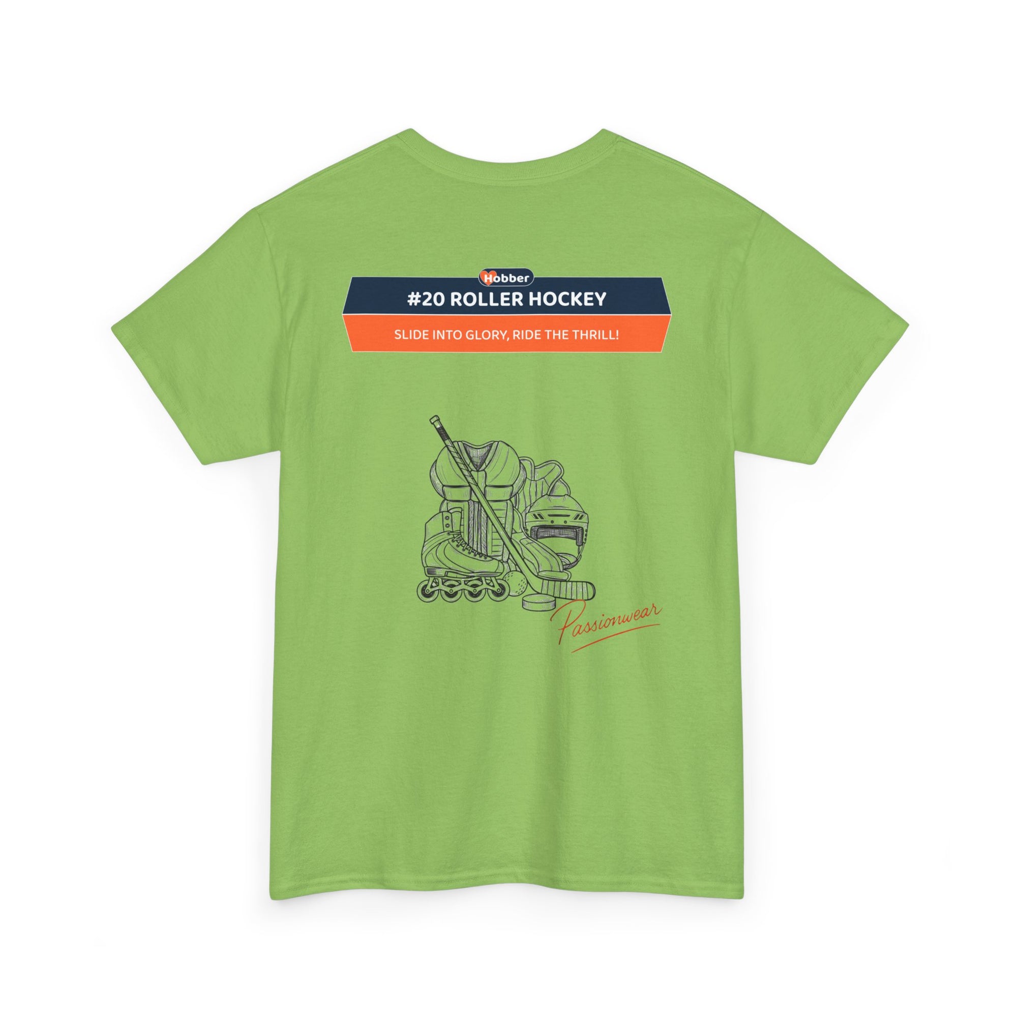 Hobber Mens Sports & Adventure T-Shirt, #20 Roller hockey