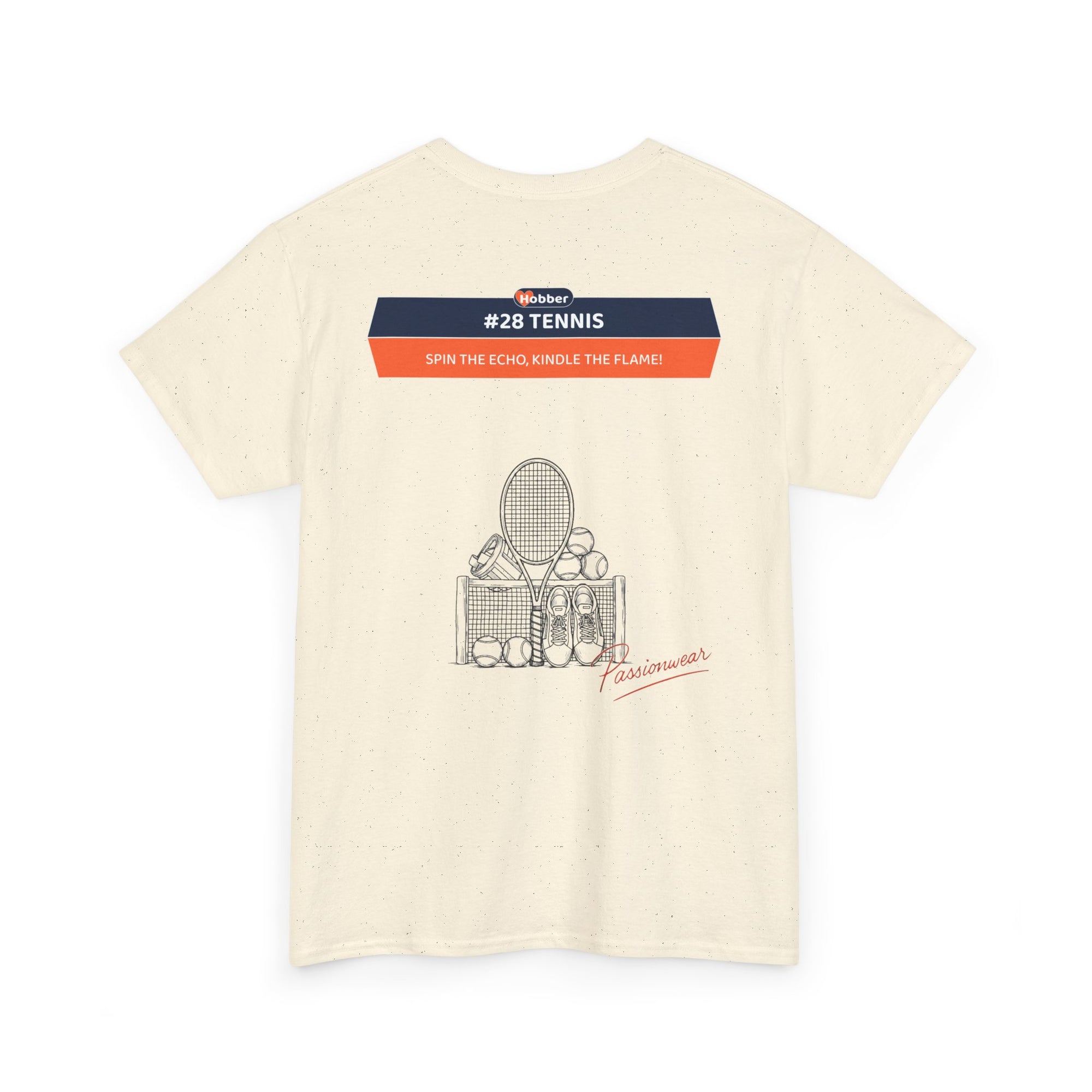 Hobber Unisex Sports & Adventure T-Shirt, #28 Tennis