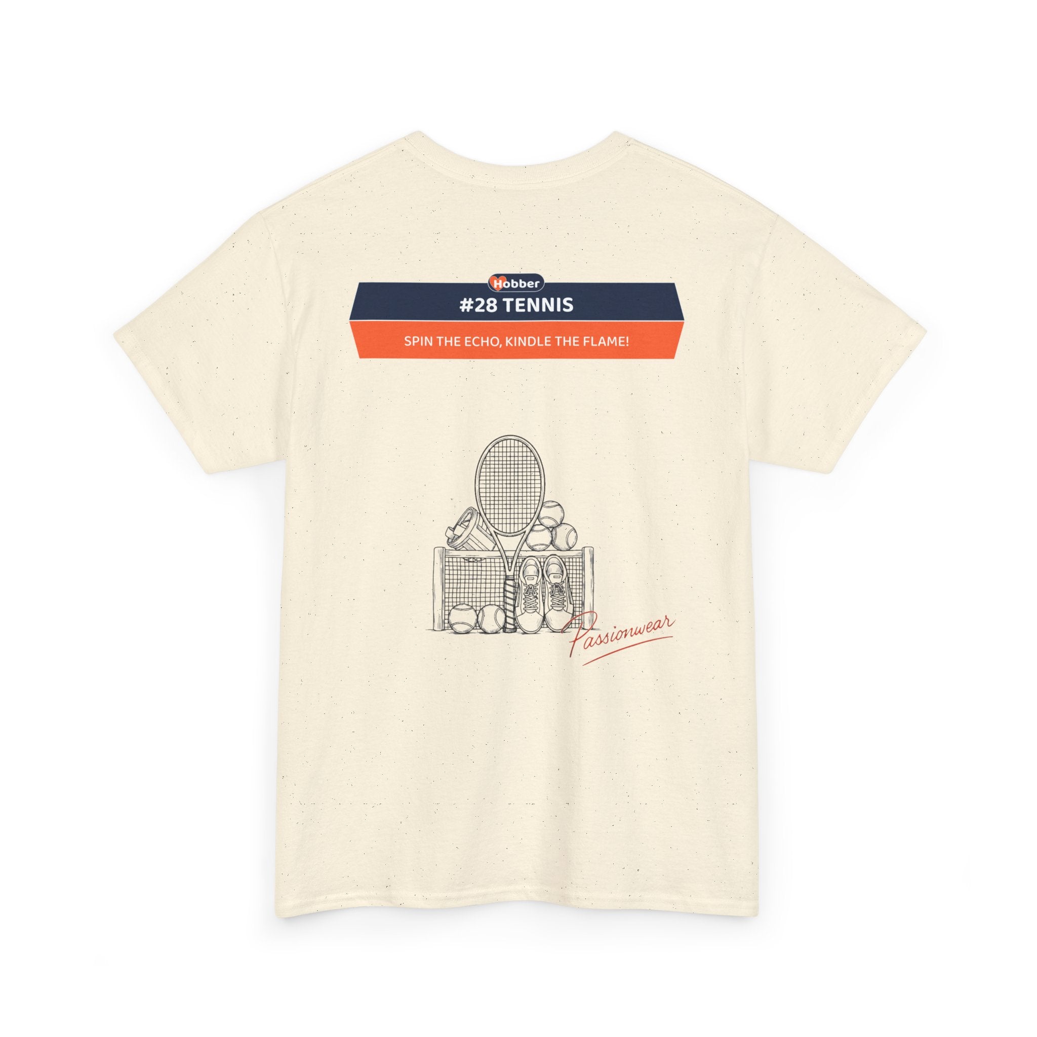 Hobber Unisex Sports & Adventure T-Shirt, #28 Tennis