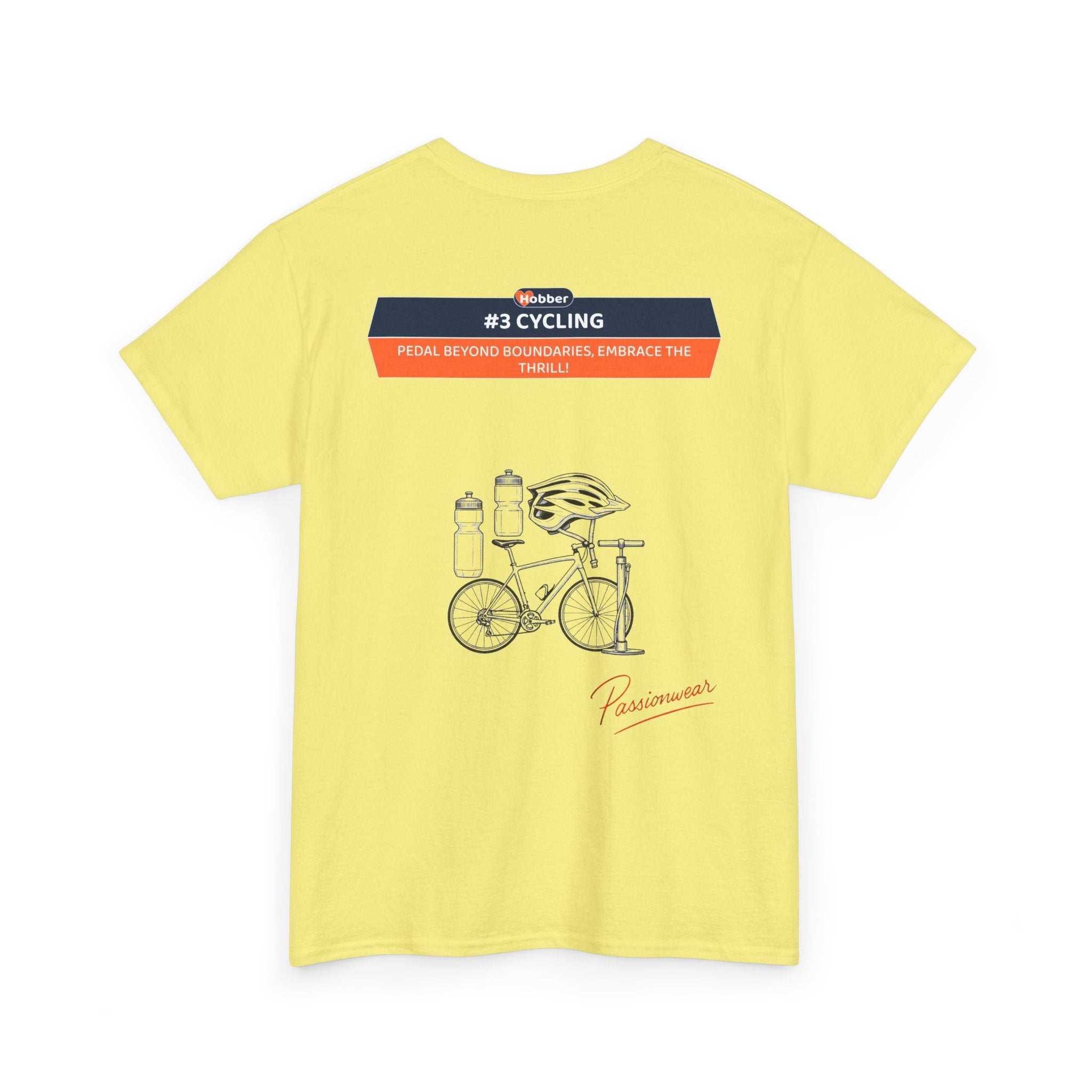 Hobber Unisex Sports & Adventure T-Shirt, #3 Cycling