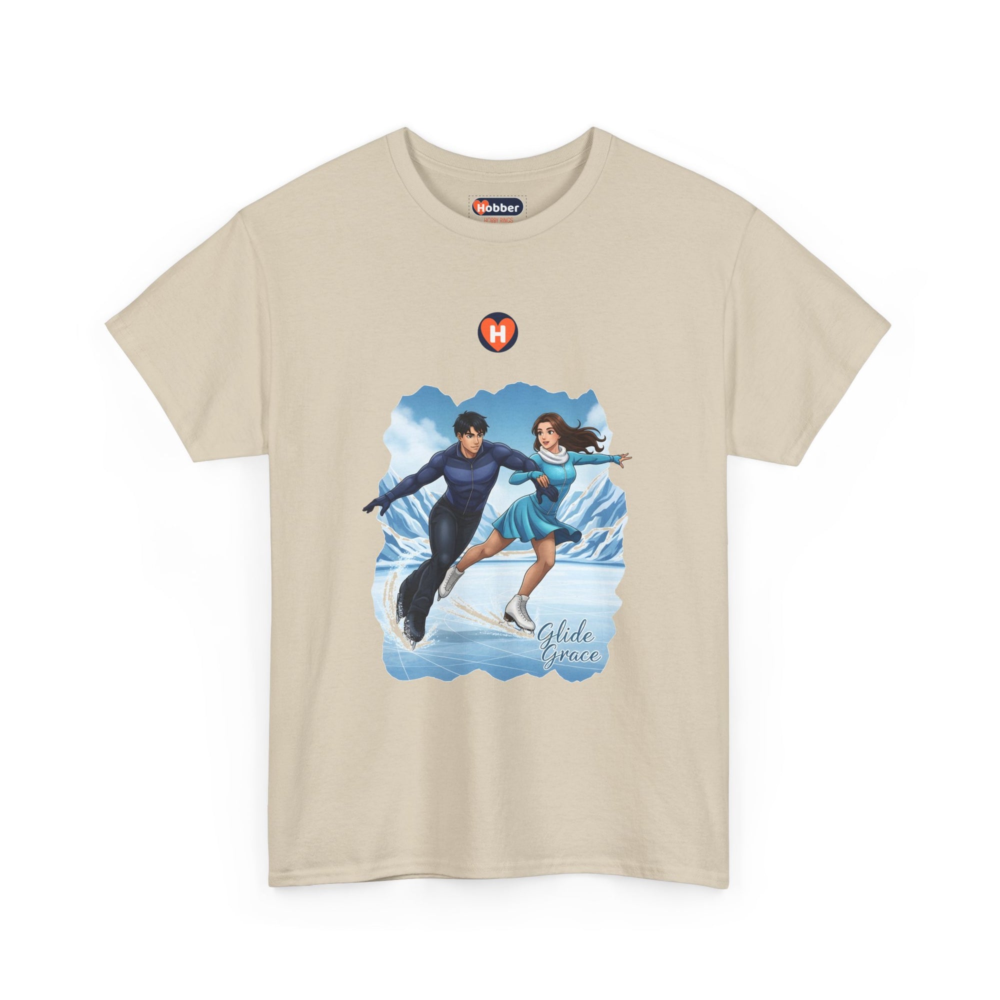Hobber Unisex Sports & Adventure T-Shirt, #15 Skating (Ice)