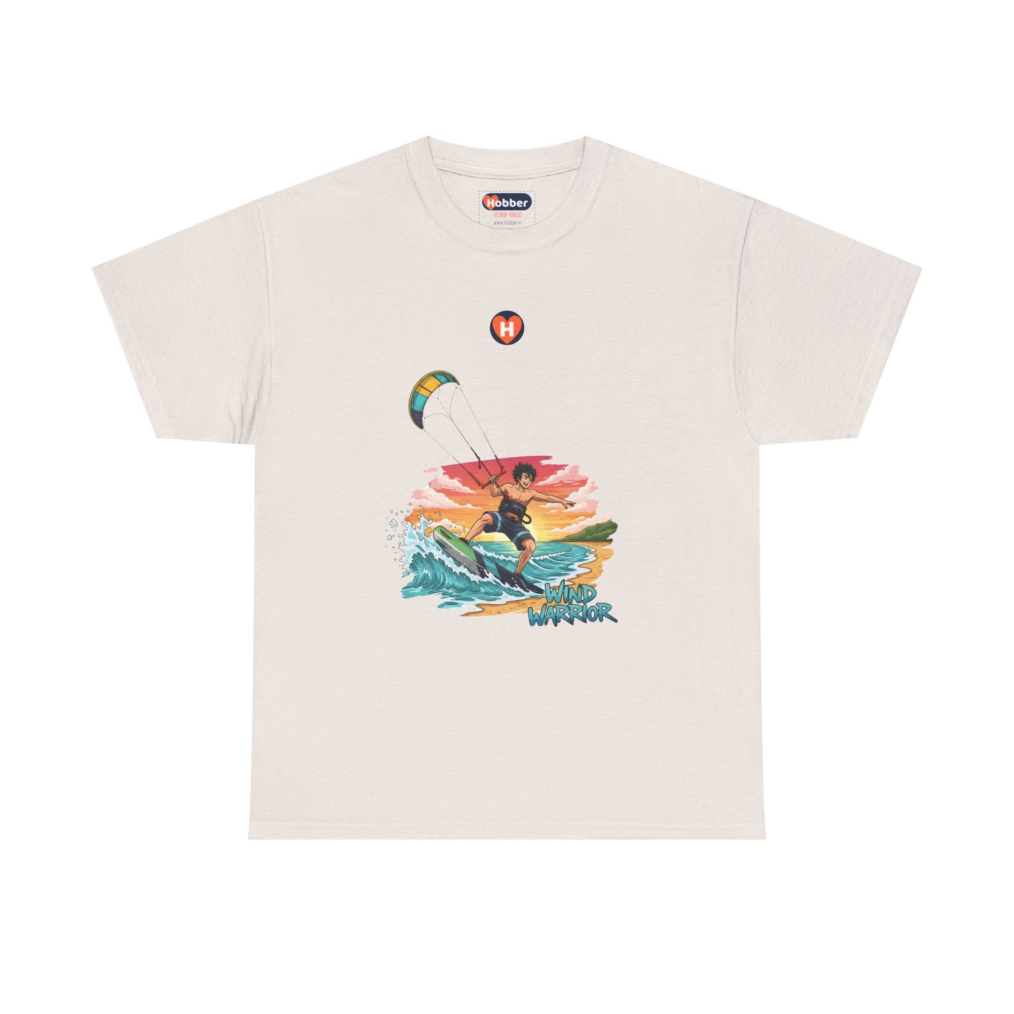Hobber Mens Sports & Adventure T-Shirt, #14 Kiteboarding