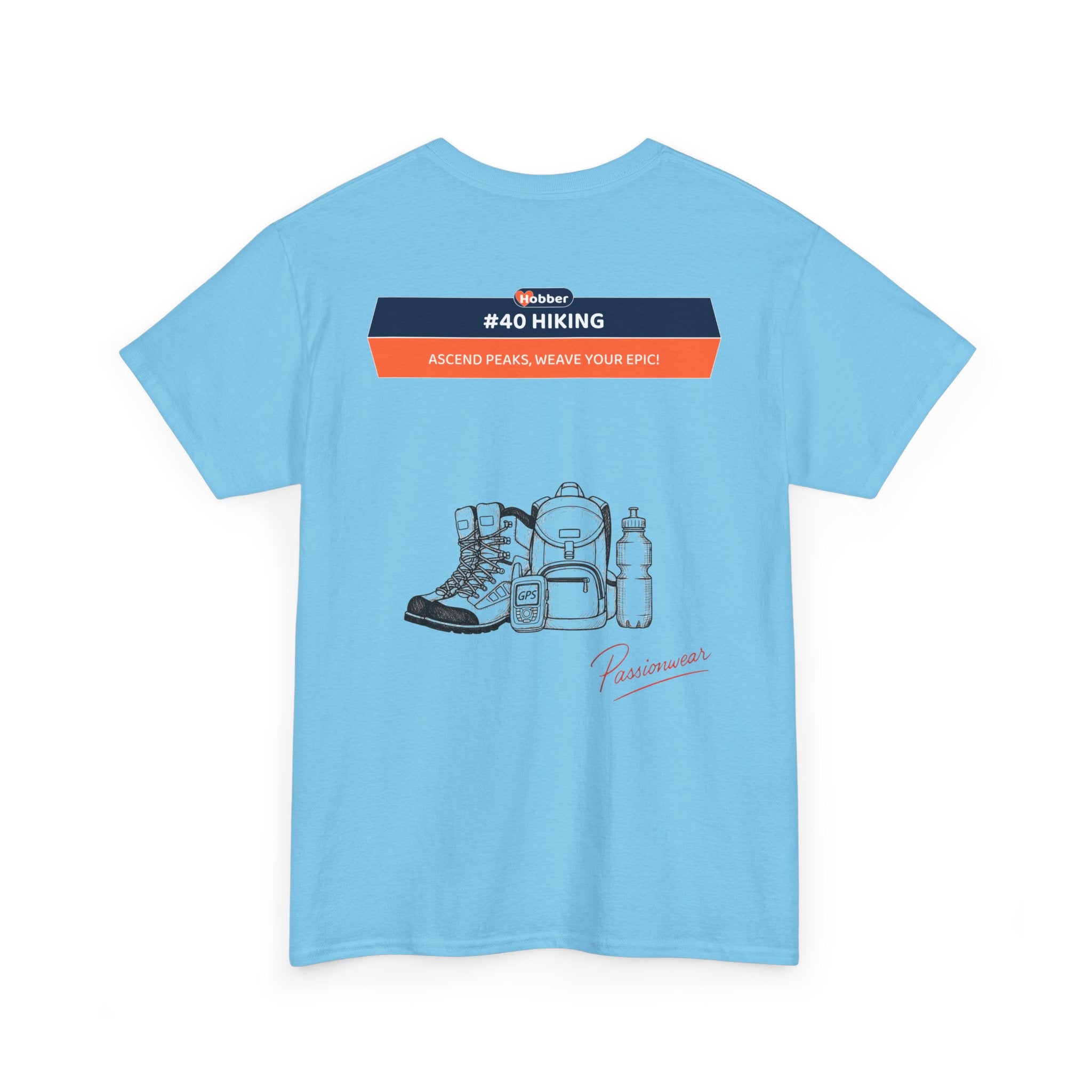 Hobber Unisex Sports & Adventure T-Shirt, #40 Hiking