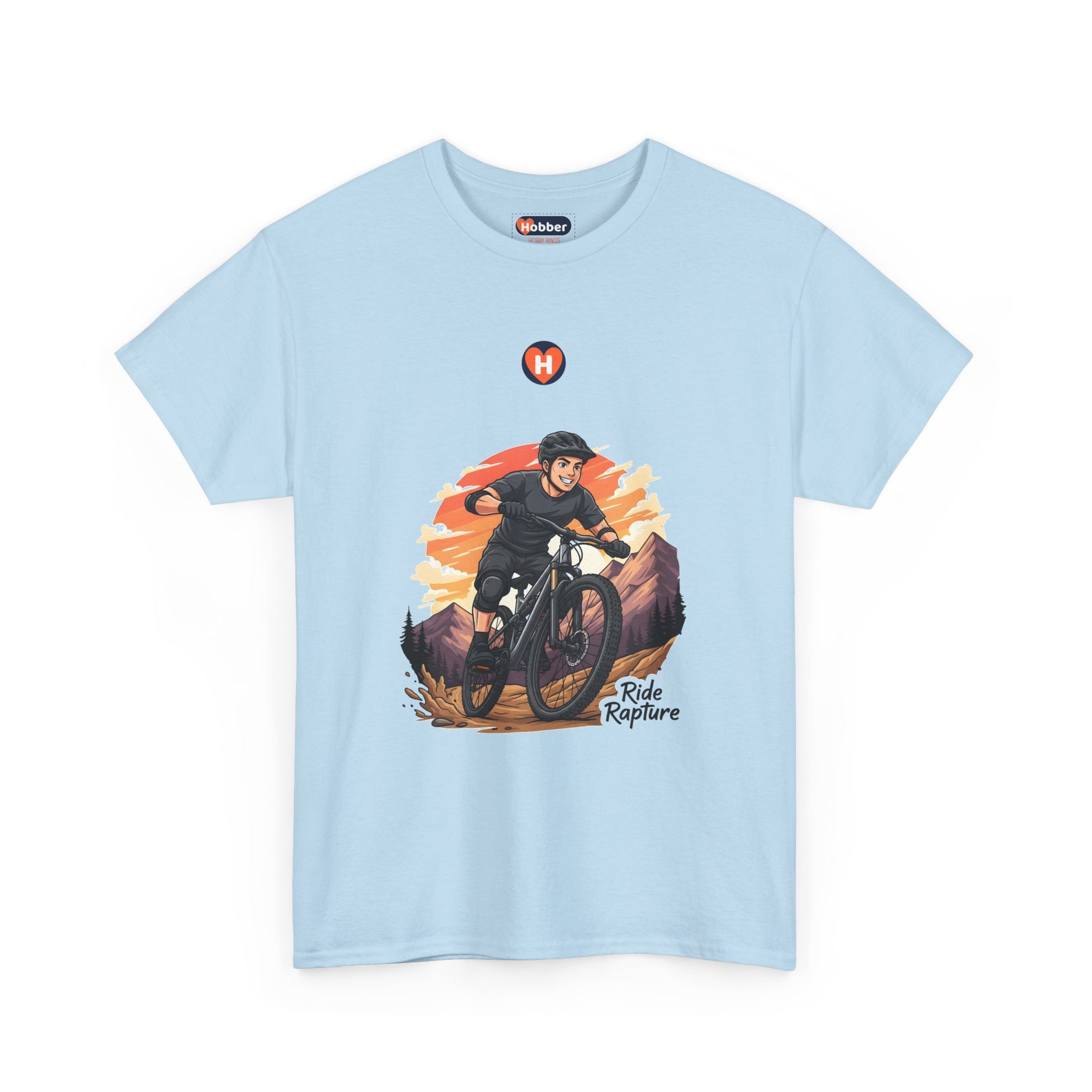 Hobber Mens Sports & Adventure T-Shirt, #4 Mountain biking