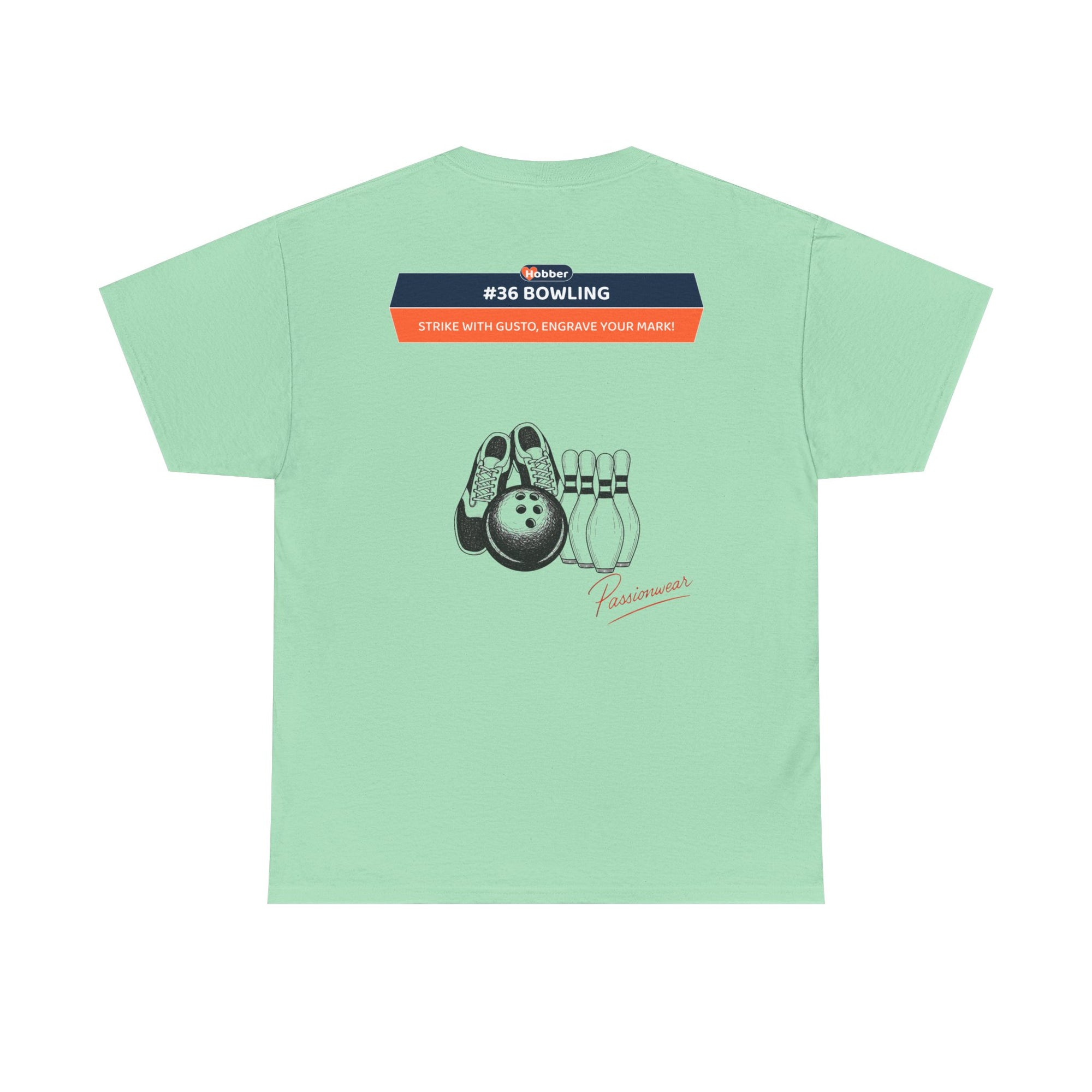 Hobber Unisex Sports & Adventure T-Shirt, #36 Bowling