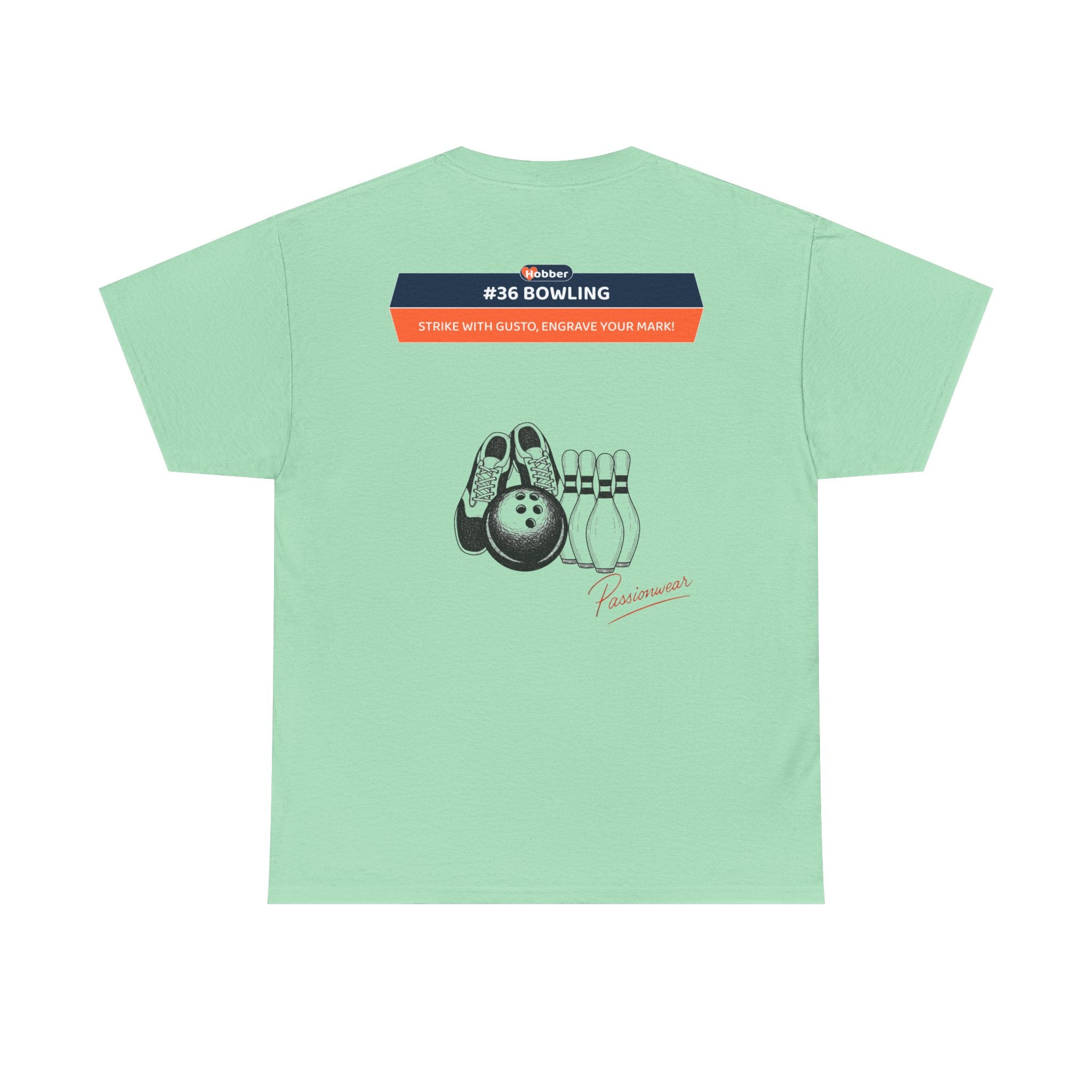 Hobber Unisex Sports & Adventure T-Shirt, #36 Bowling