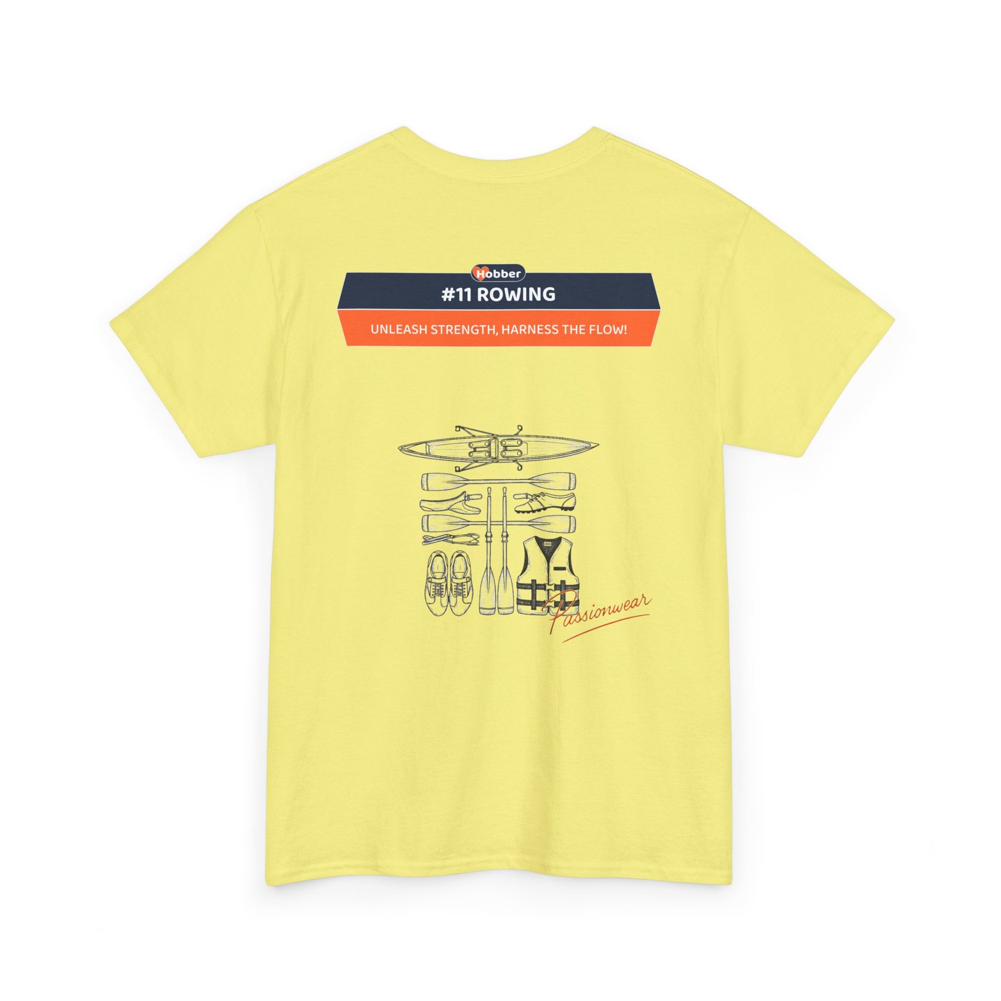 Hobber Mens Sports & Adventure T-Shirt, #11 Rowing